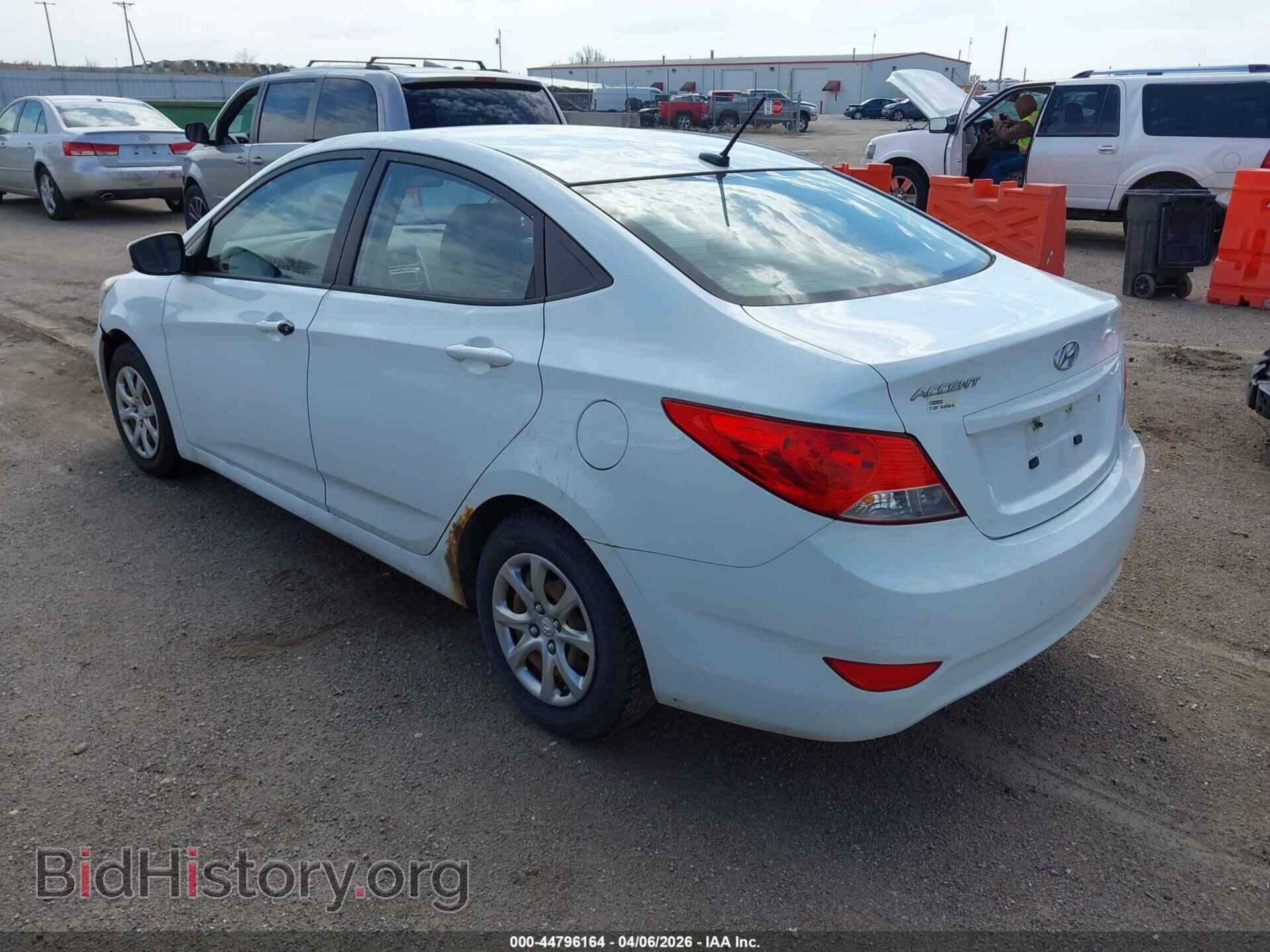 2013 HYUNDAI ACCENT - VIN: KMHCT4AE7DU529607 - Photo 3