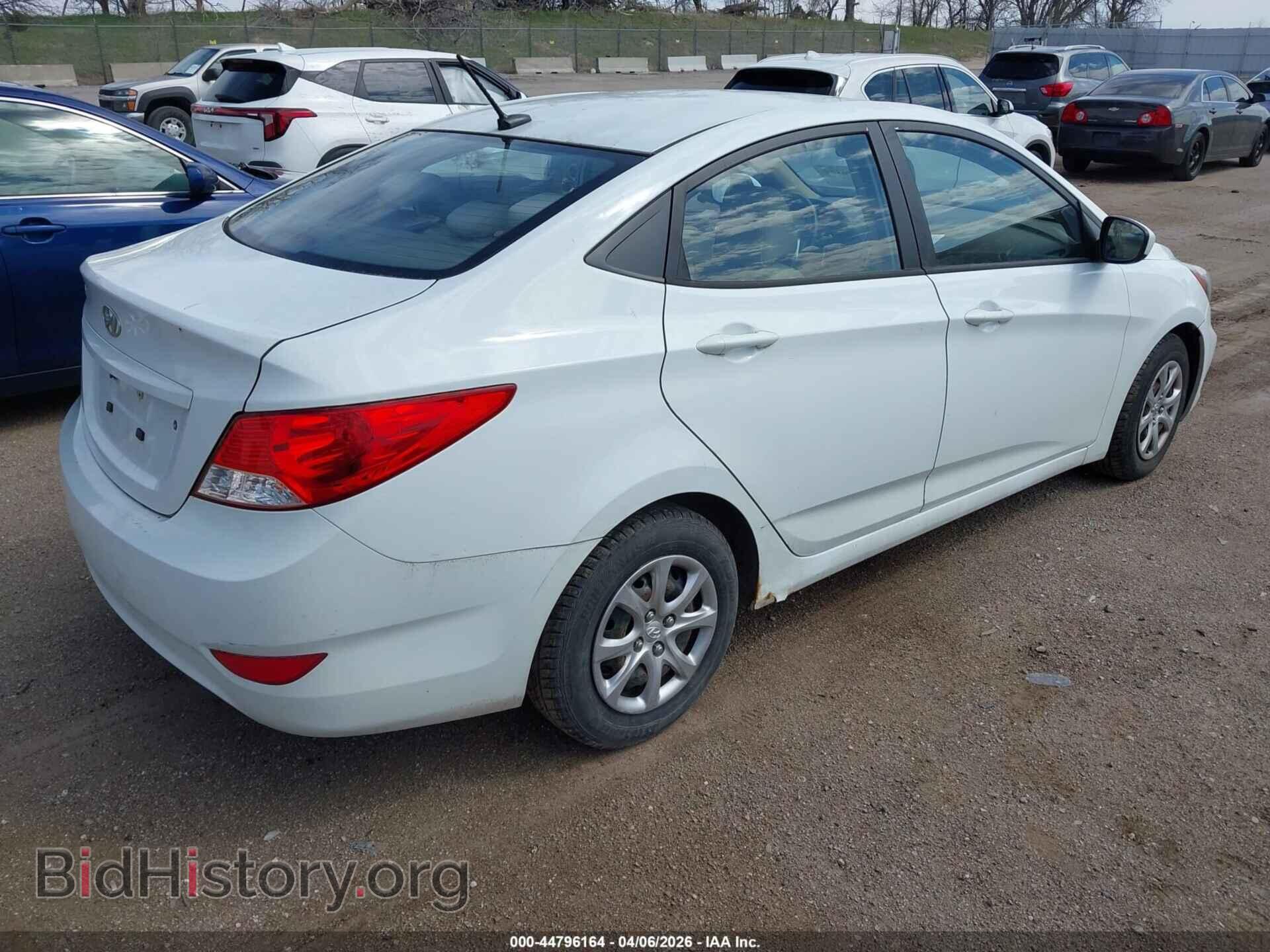 2013 HYUNDAI ACCENT - VIN: KMHCT4AE7DU529607 - Photo 4