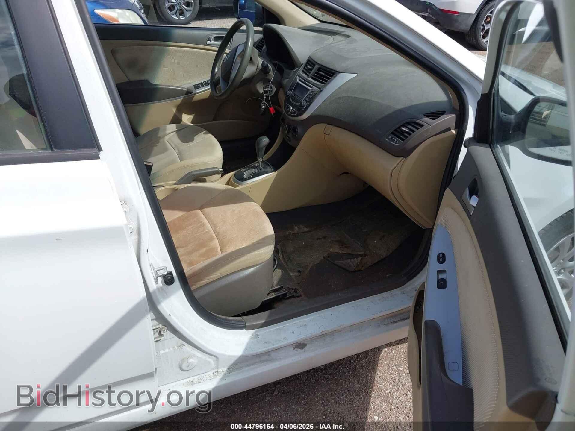 2013 HYUNDAI ACCENT - VIN: KMHCT4AE7DU529607 - Photo 5