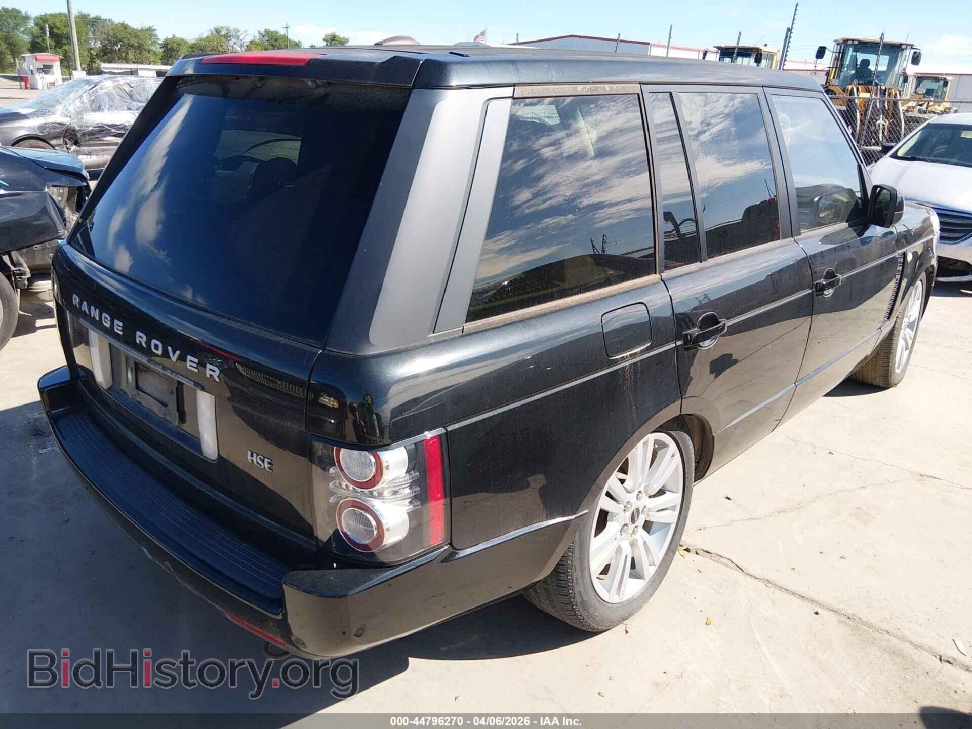 2012 LAND ROVER RANGE ROVER - VIN: SALMF1D4XCA377462 - Фото 4