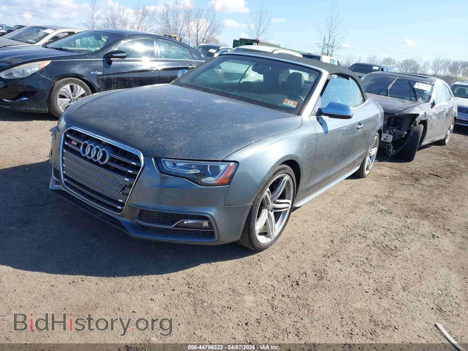 2013 AUDI S5 - VIN: WAUCGAFH5DN006152 - Фото 2