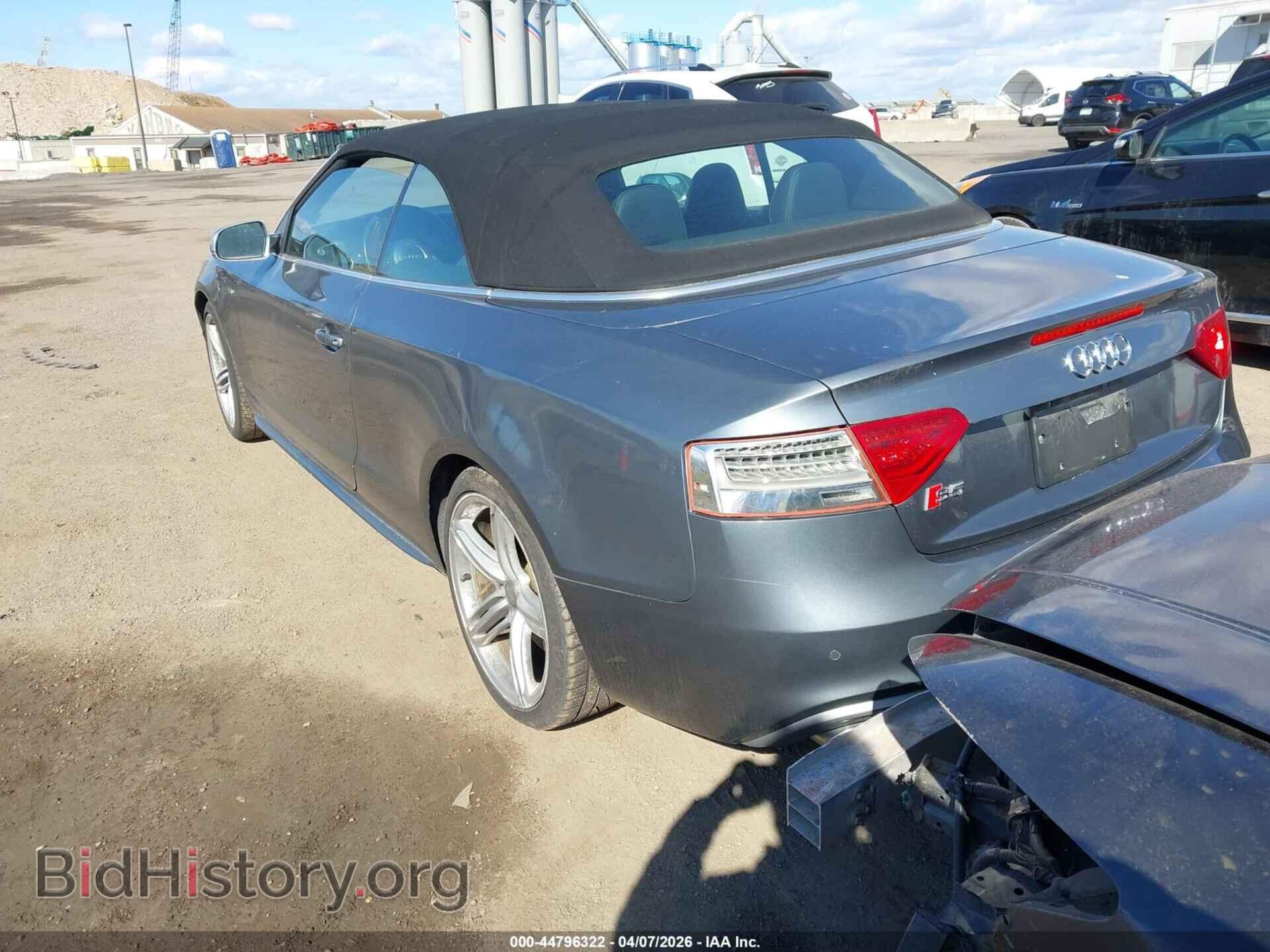 2013 AUDI S5 - VIN: WAUCGAFH5DN006152 - Фото 3
