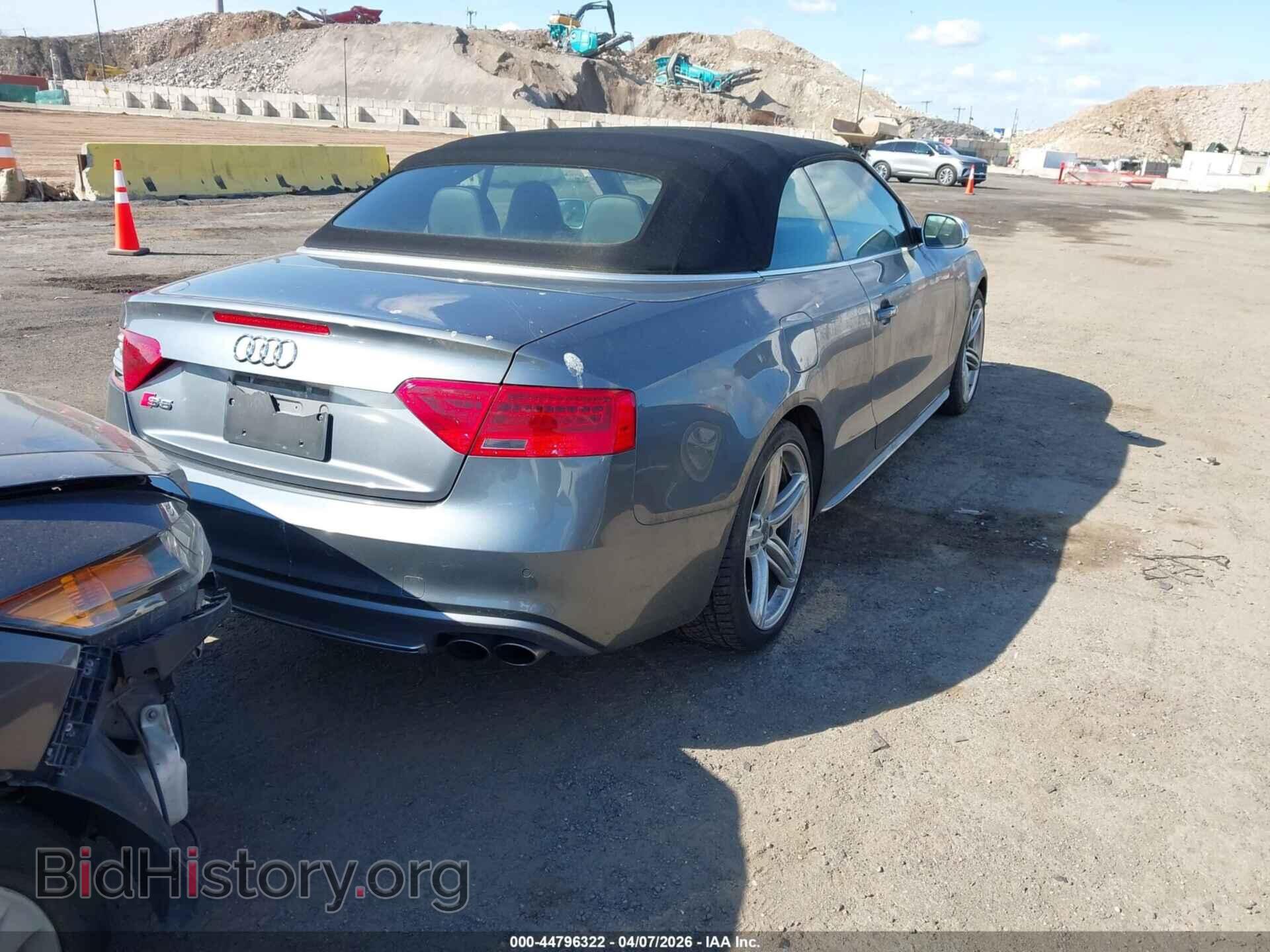 2013 AUDI S5 - VIN: WAUCGAFH5DN006152 - Фото 4