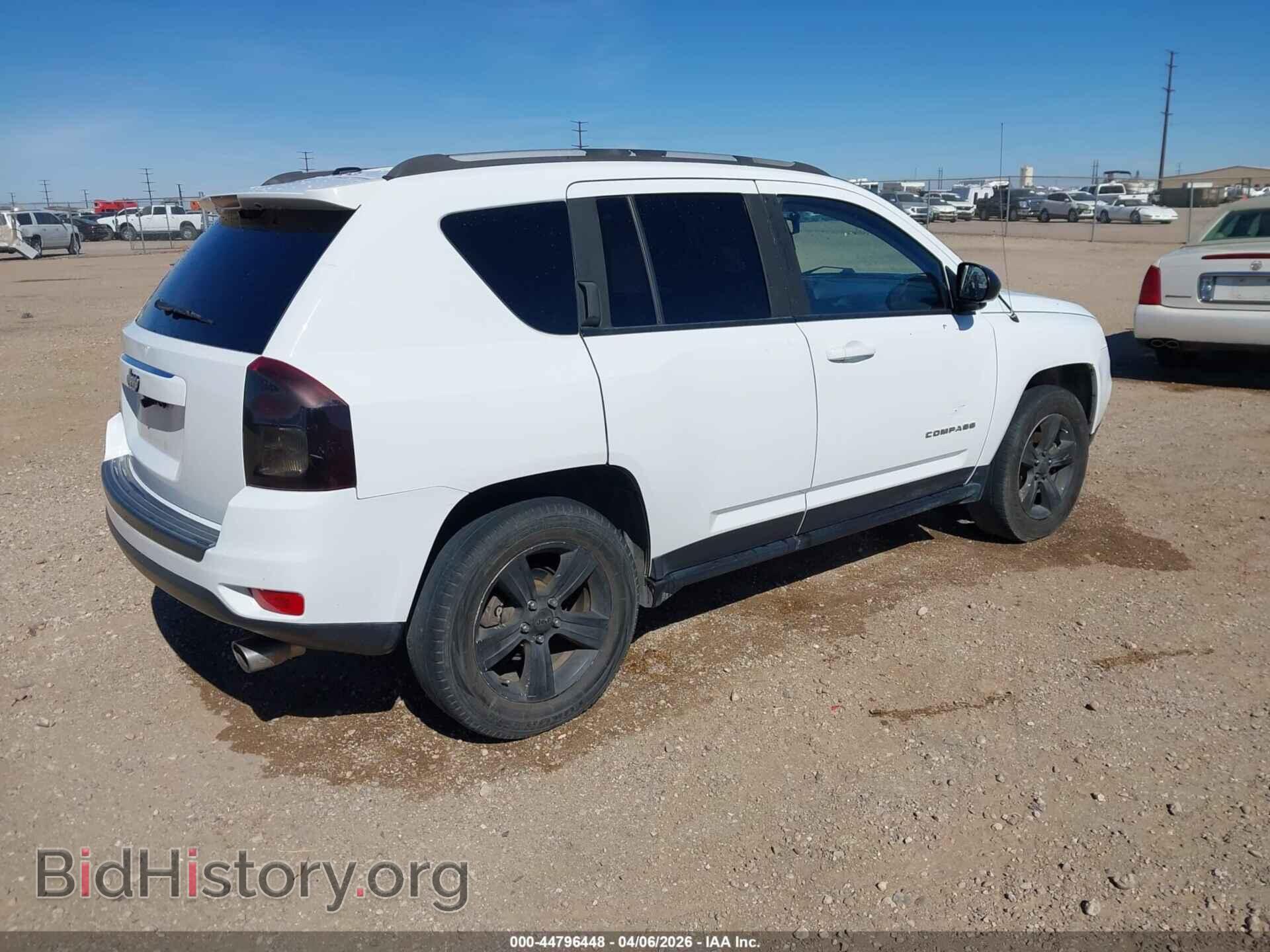 2016 JEEP COMPASS - VIN: 1C4NJDBB0GD566641 - Фото 4