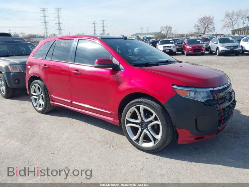 2012 Ford EDGE Sport (VIN 2FMDK4AKXCBA74625) — photo 1 of 11, IAAI, damage: front & rear