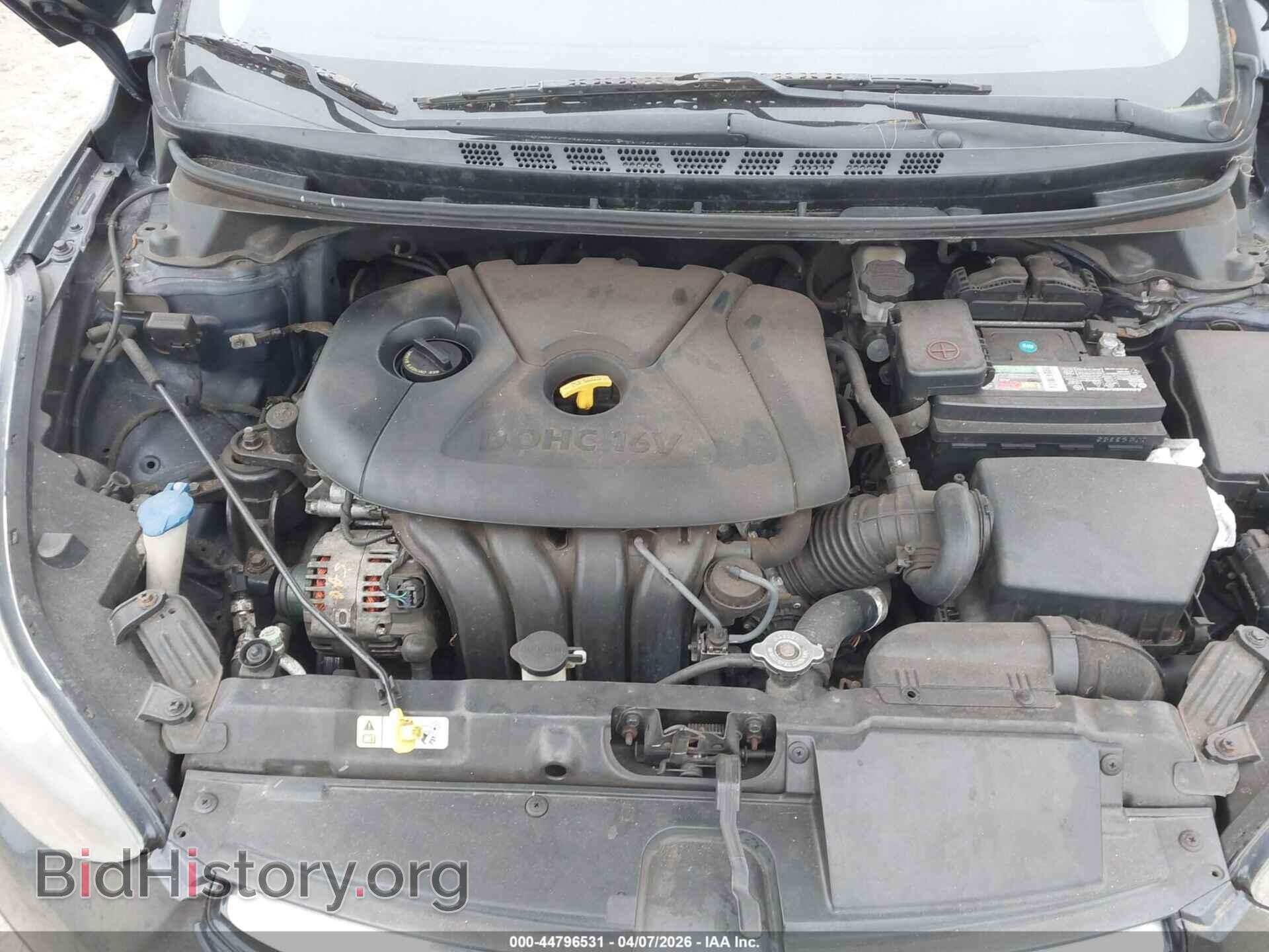 2014 HYUNDAI ELANTRA - VIN: 5NPDH4AE1EH538504 - Фото 10
