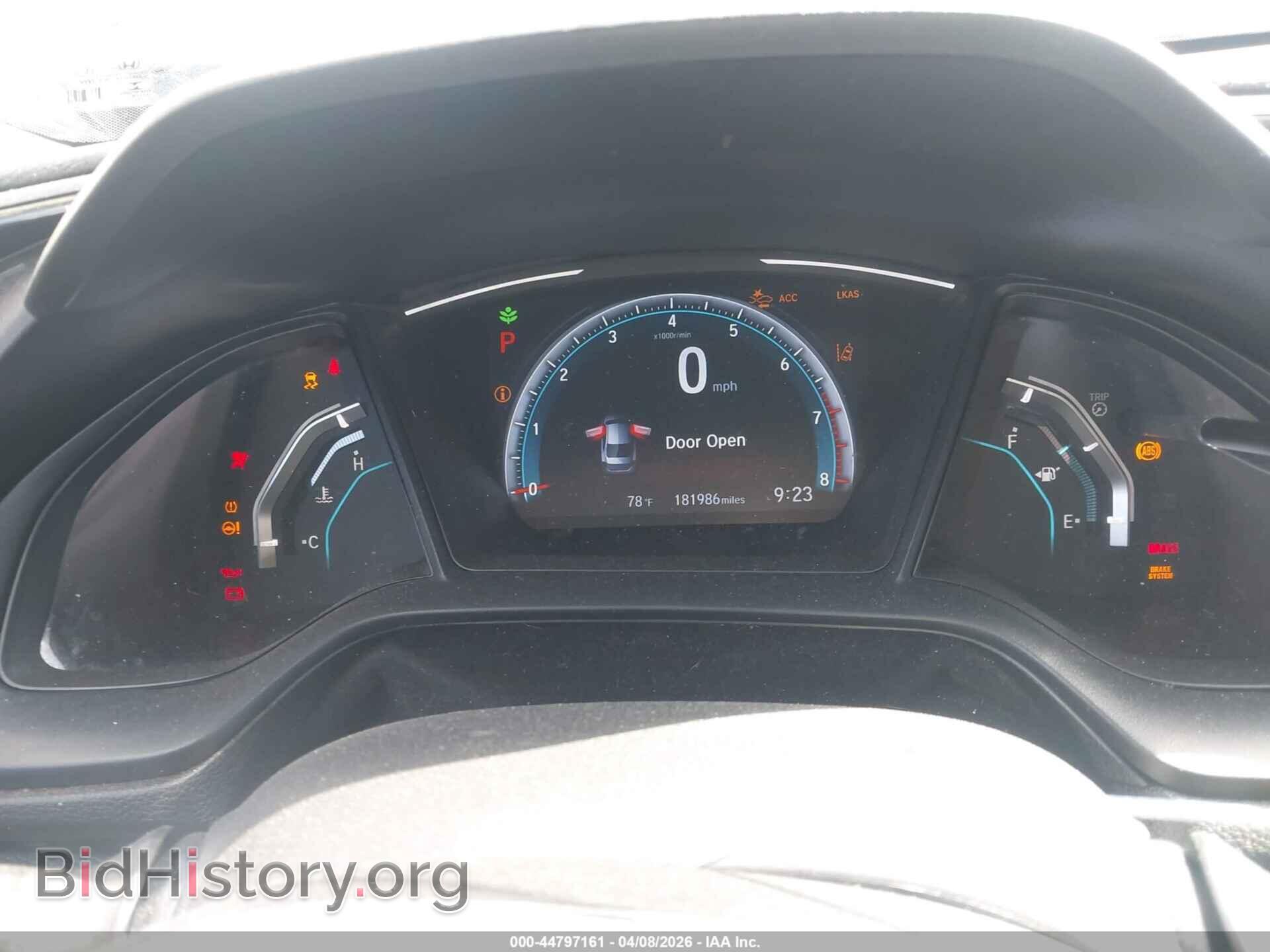 2019 HONDA CIVIC - VIN: 19XFC2F68KE034643 - Фото 7