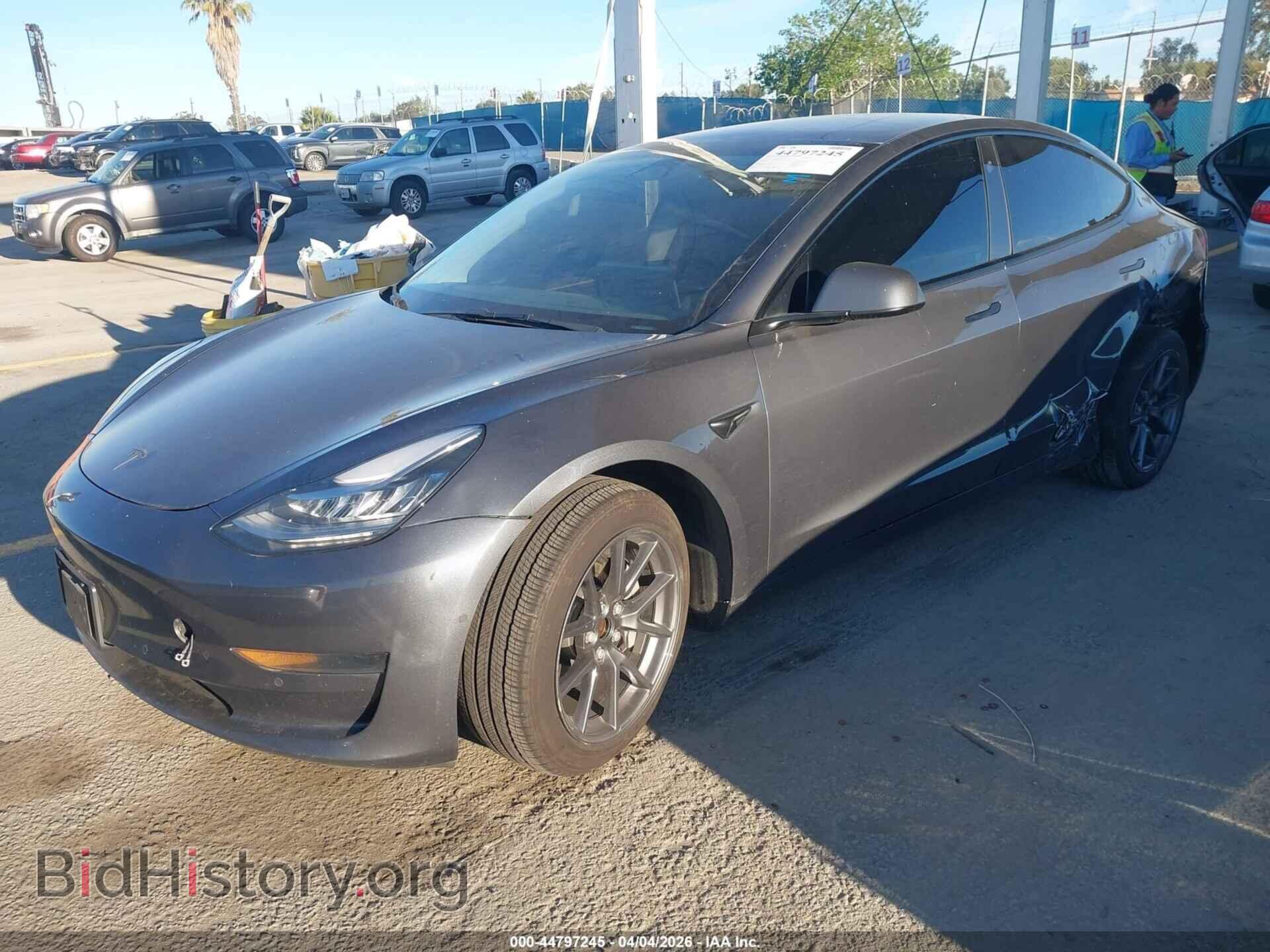 2022 TESLA MODEL 3 - VIN: 5YJ3E1EA8NF295458 - Фото 2