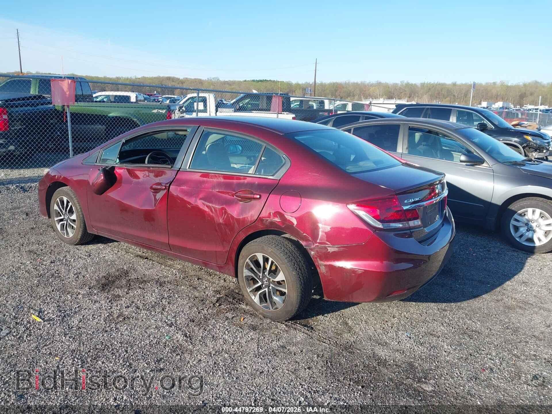 2014 HONDA CIVIC - VIN: 19XFB2F8XEE237803 - Фото 3