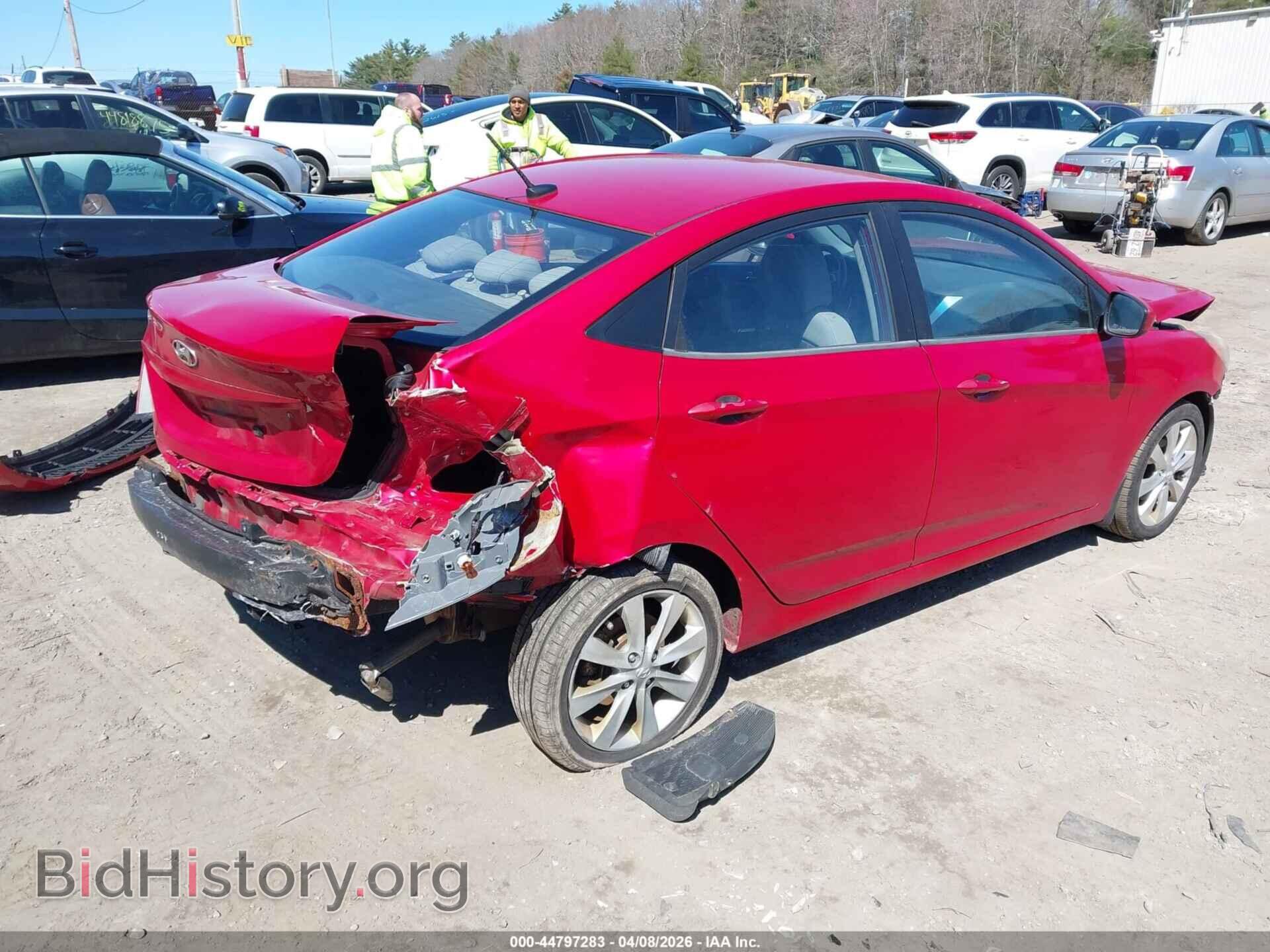 2012 HYUNDAI ACCENT - VIN: KMHCU4AE3CU080647 - Фото 4