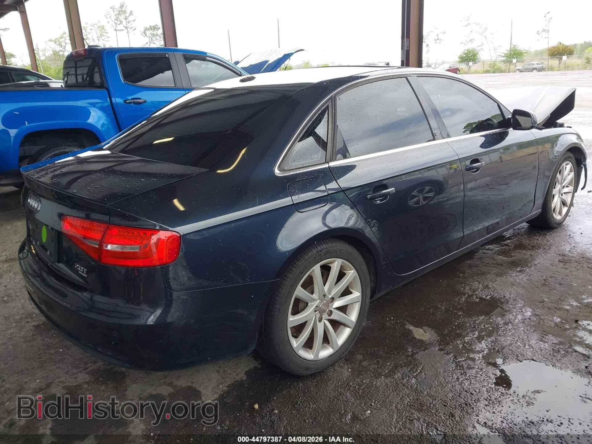 2013 AUDI A4 - VIN: WAUFFAFLXDN047929 - Фото 4
