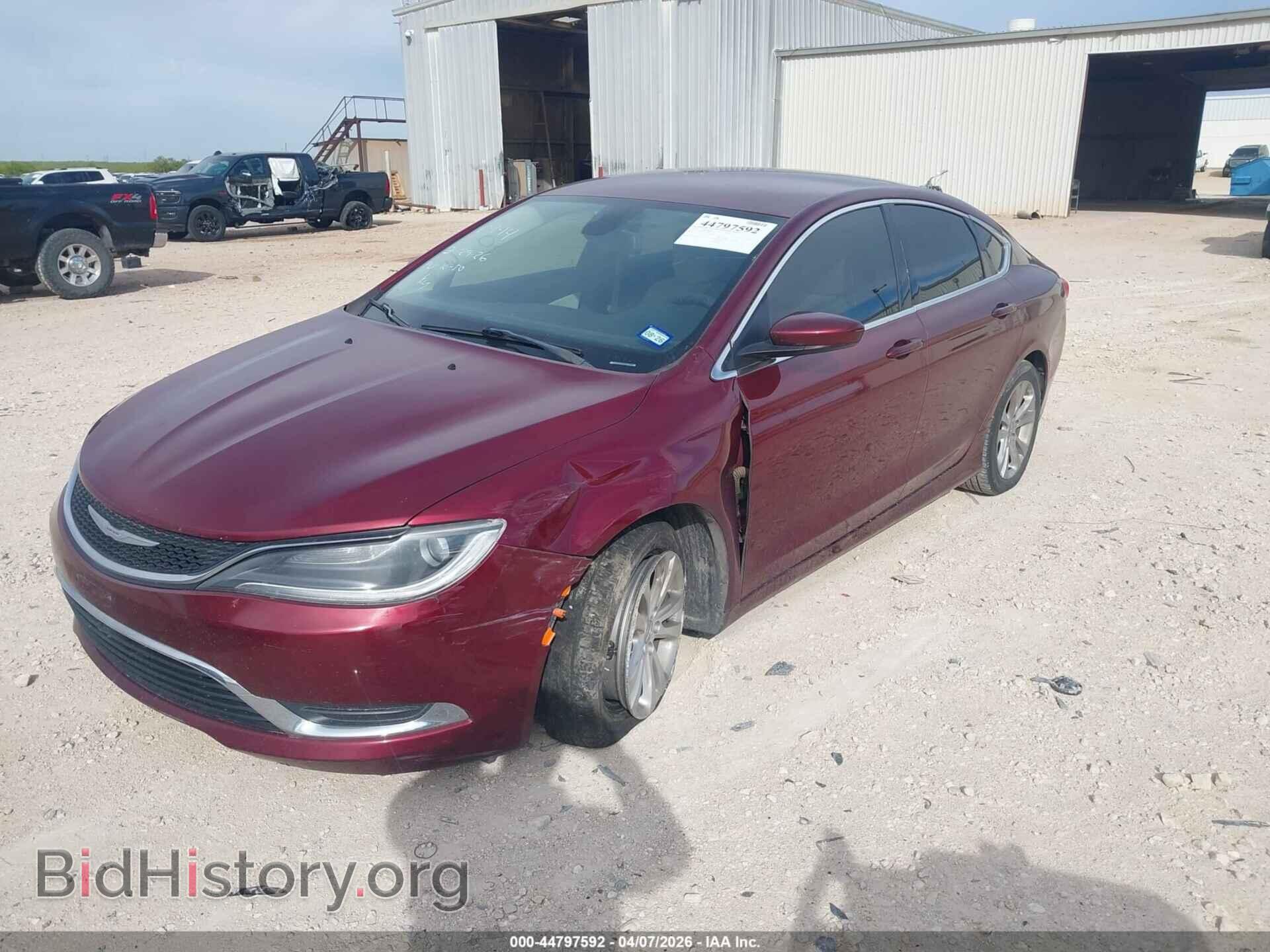 2016 CHRYSLER 200 - VIN: 1C3CCCAB3GN160994 - Photo 2