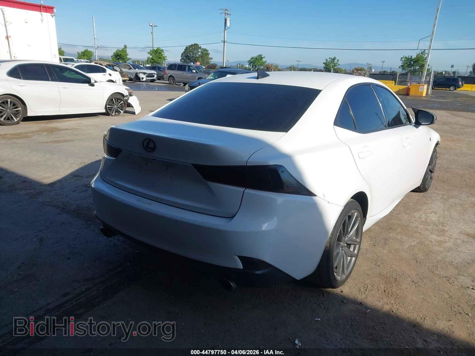 2014 LEXUS IS 250 - VIN: JTHBF1D27E5016858 - Фото 4