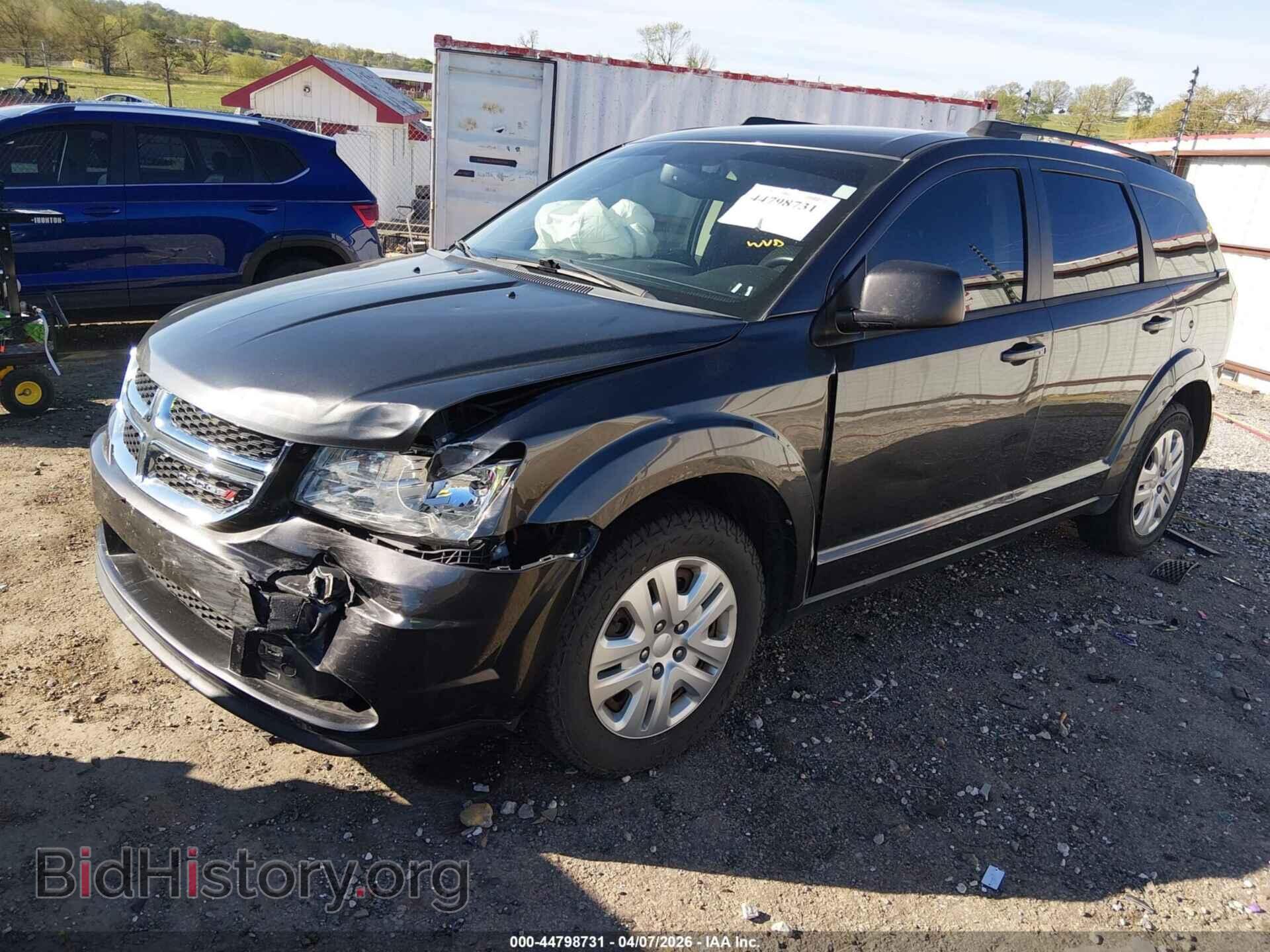 2016 DODGE JOURNEY - VIN: 3C4PDCAB6GT233608 - Фото 2