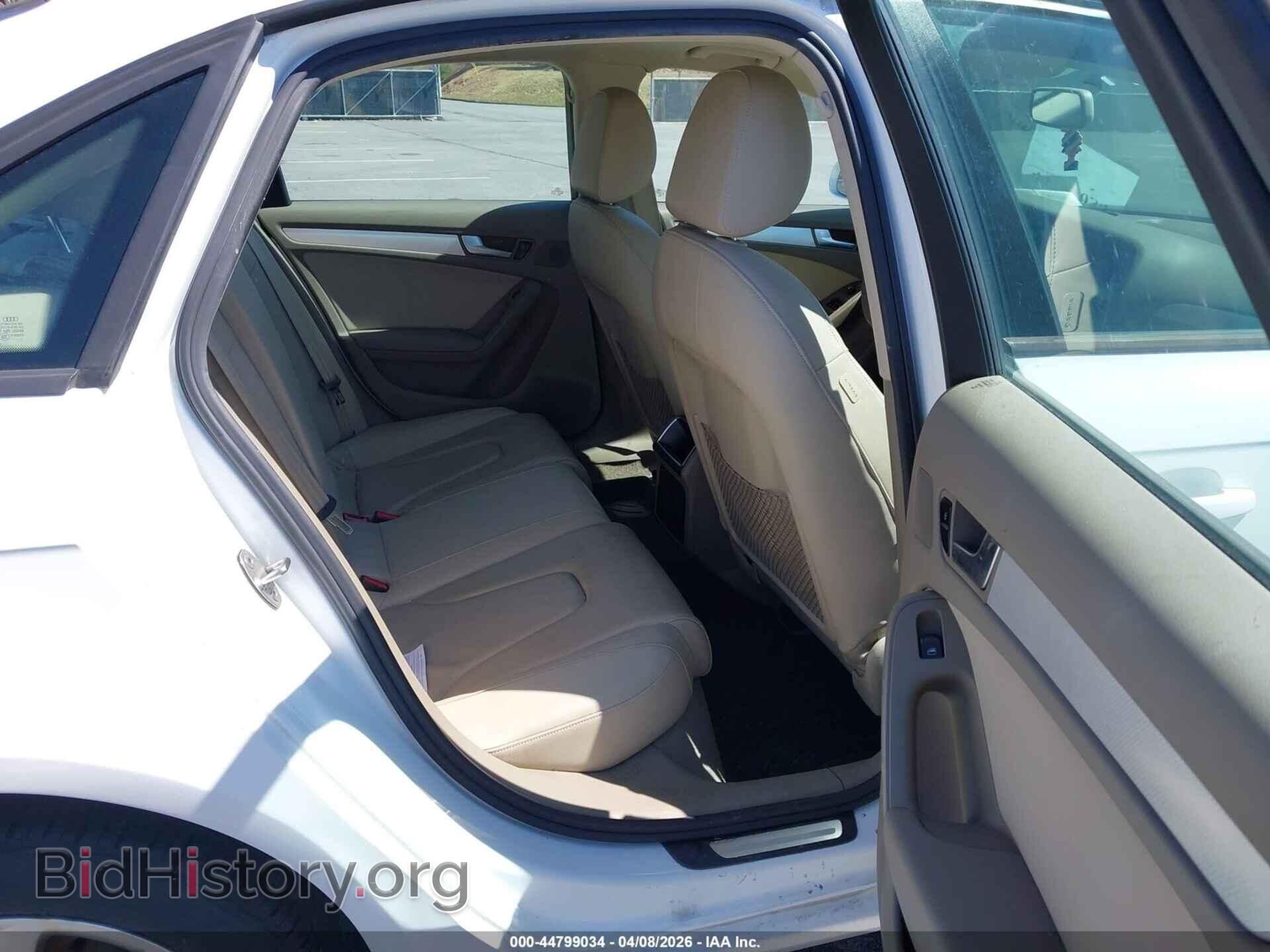2011 AUDI A4 - VIN: WAUDFAFL9BN044346 - Фото 8
