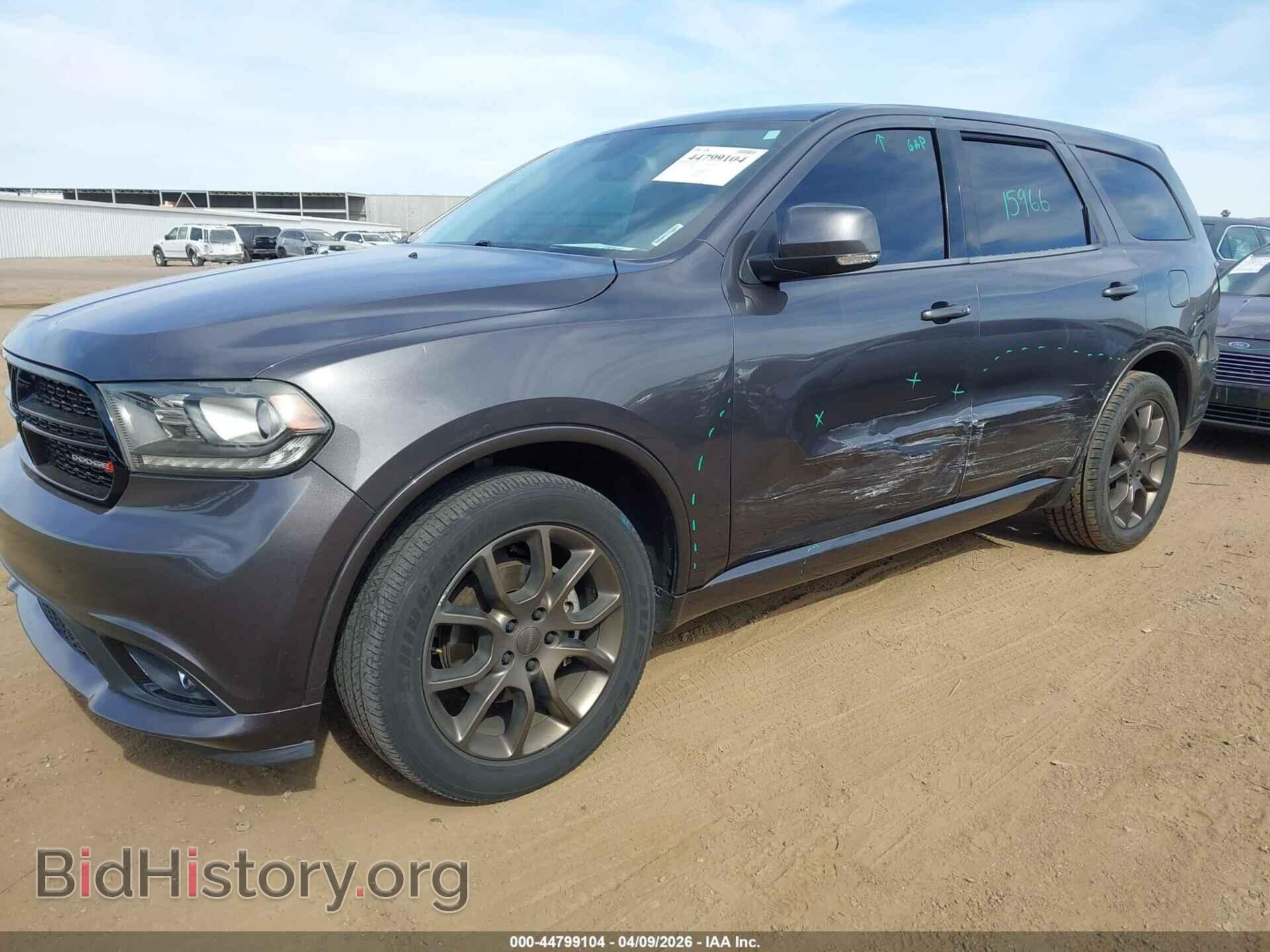 2016 DODGE DURANGO - VIN: 1C4RDHDG6GC422848 - Photo 2