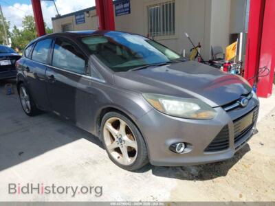 2014 Ford FOCUS Titanium, серебристый — VIN 1FADP3N20EL159895, IAAI