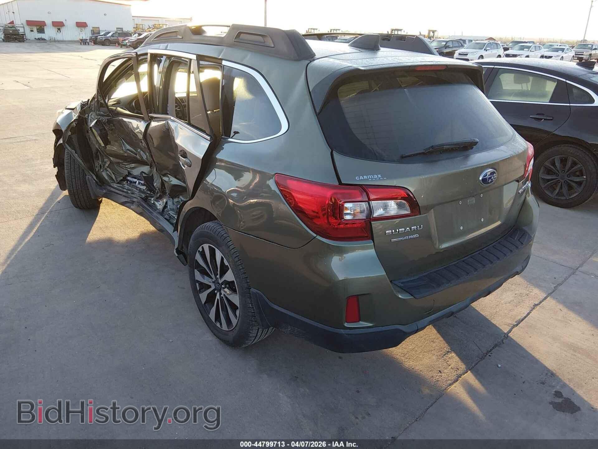 2016 SUBARU OUTBACK - VIN: 4S4BSBNC2G3230516 - Фото 3