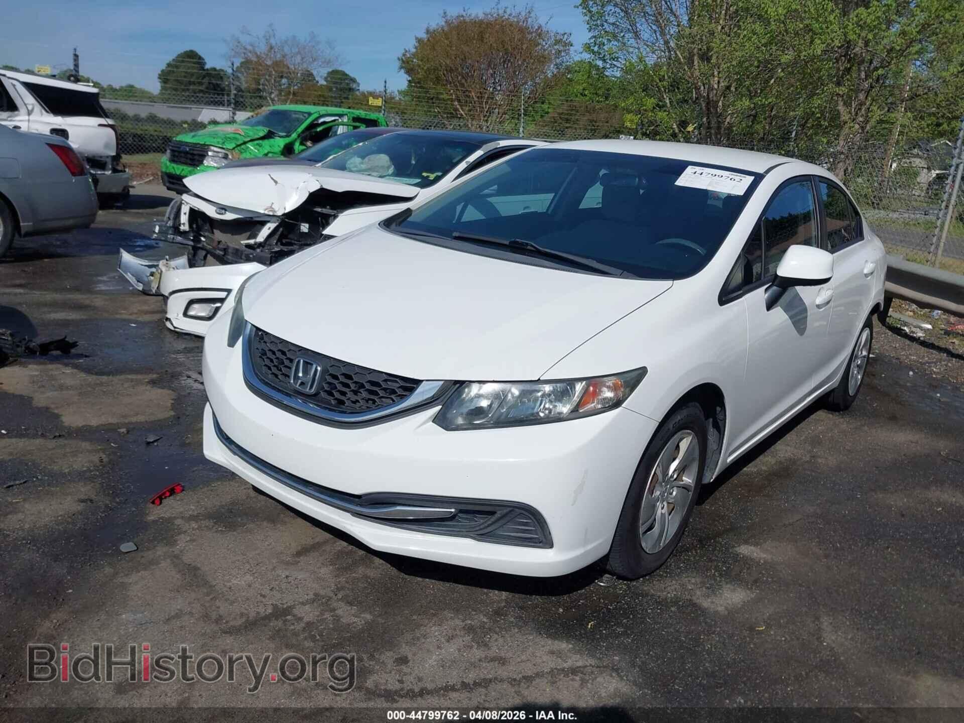 2013 HONDA CIVIC - VIN: 2HGFB2F52DH583922 - Фото 2