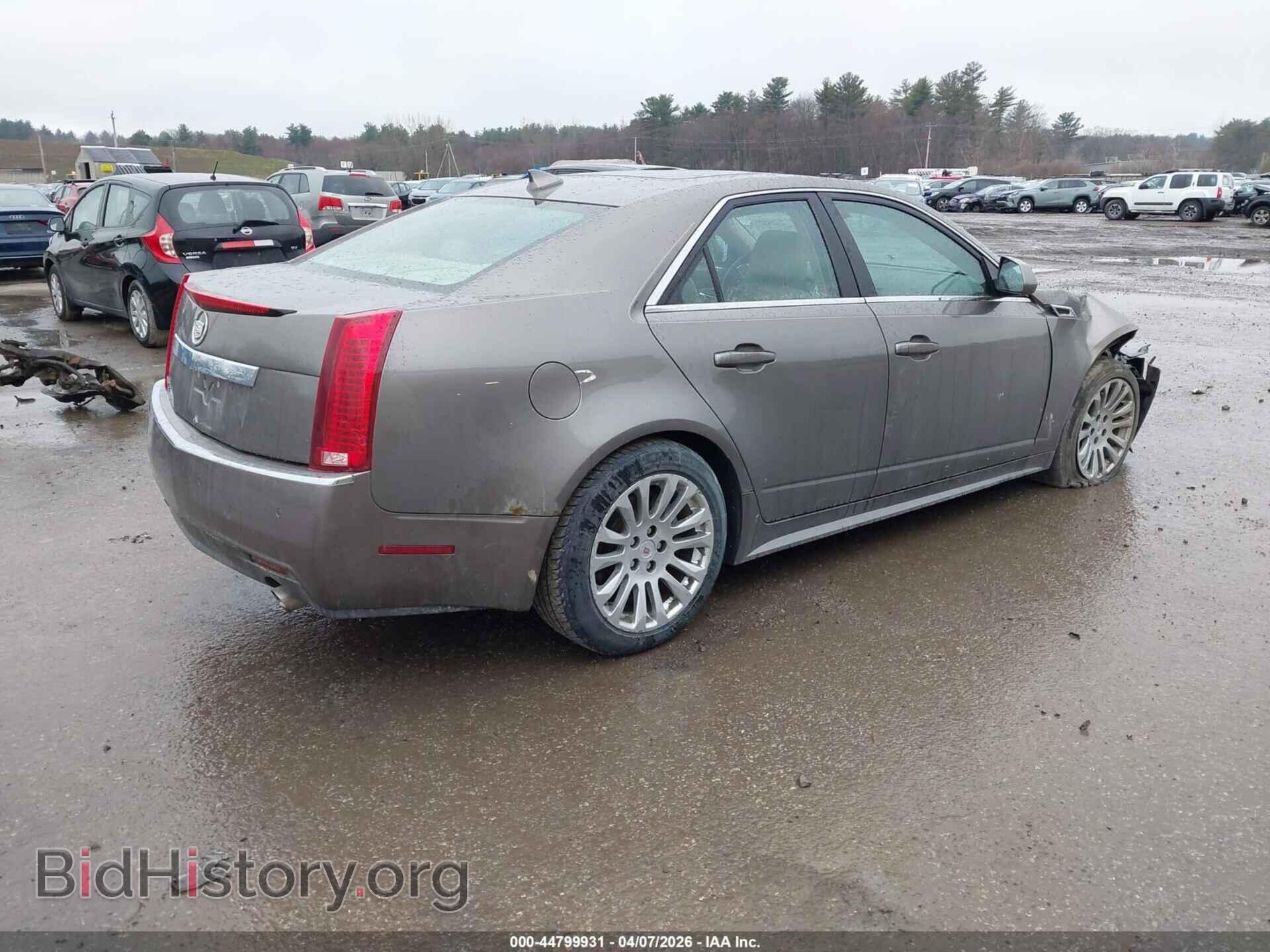 2012 CADILLAC CTS - VIN: 1G6DS5E36C0155445 - Фото 4