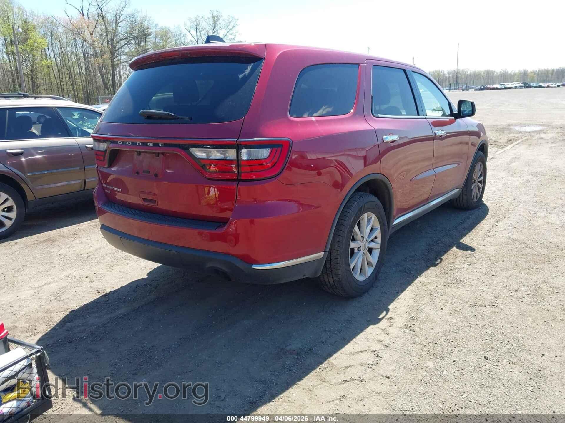 2014 DODGE DURANGO - VIN: 1C4RDJAG5EC332504 - Фото 4