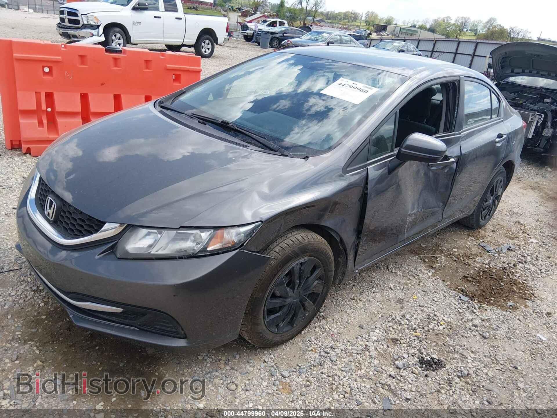 2014 HONDA CIVIC - VIN: 19XFB2F52EE250986 - Фото 2