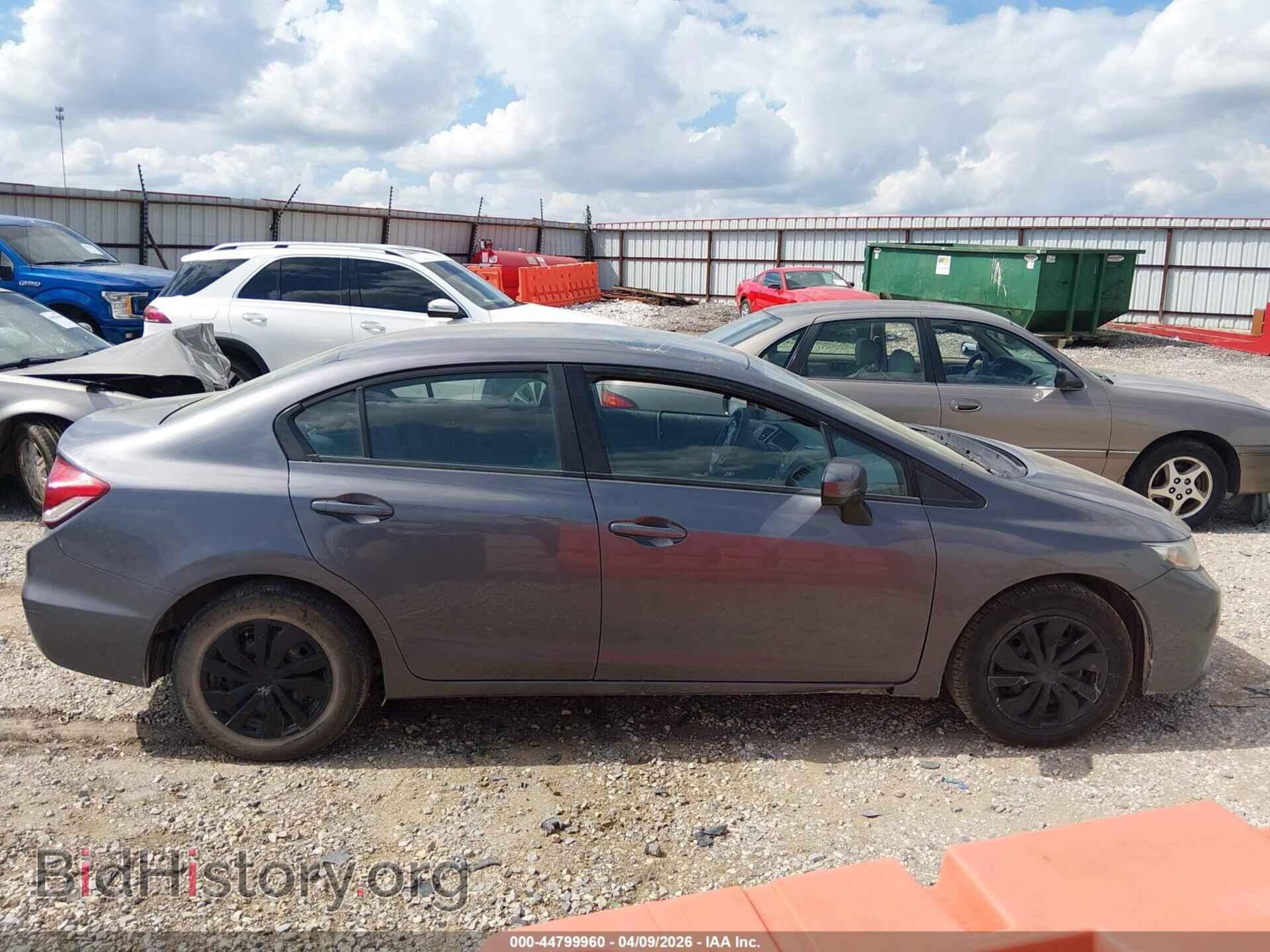 2014 HONDA CIVIC - VIN: 19XFB2F52EE250986 - Фото 13