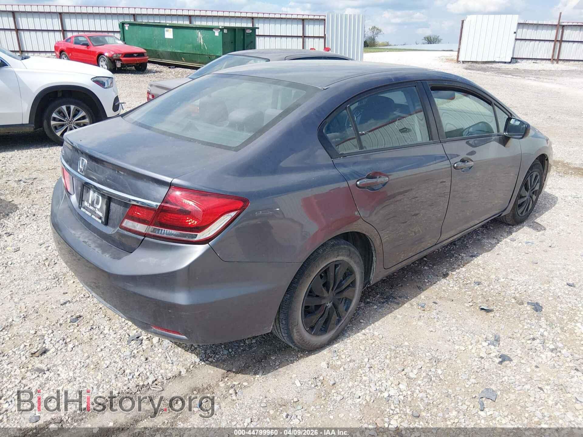 2014 HONDA CIVIC - VIN: 19XFB2F52EE250986 - Фото 4