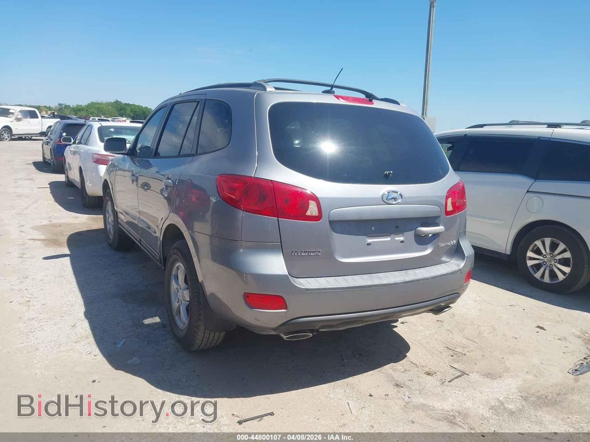 2007 HYUNDAI SANTA FE - VIN: 5NMSG13D27H113435 - Фото 3
