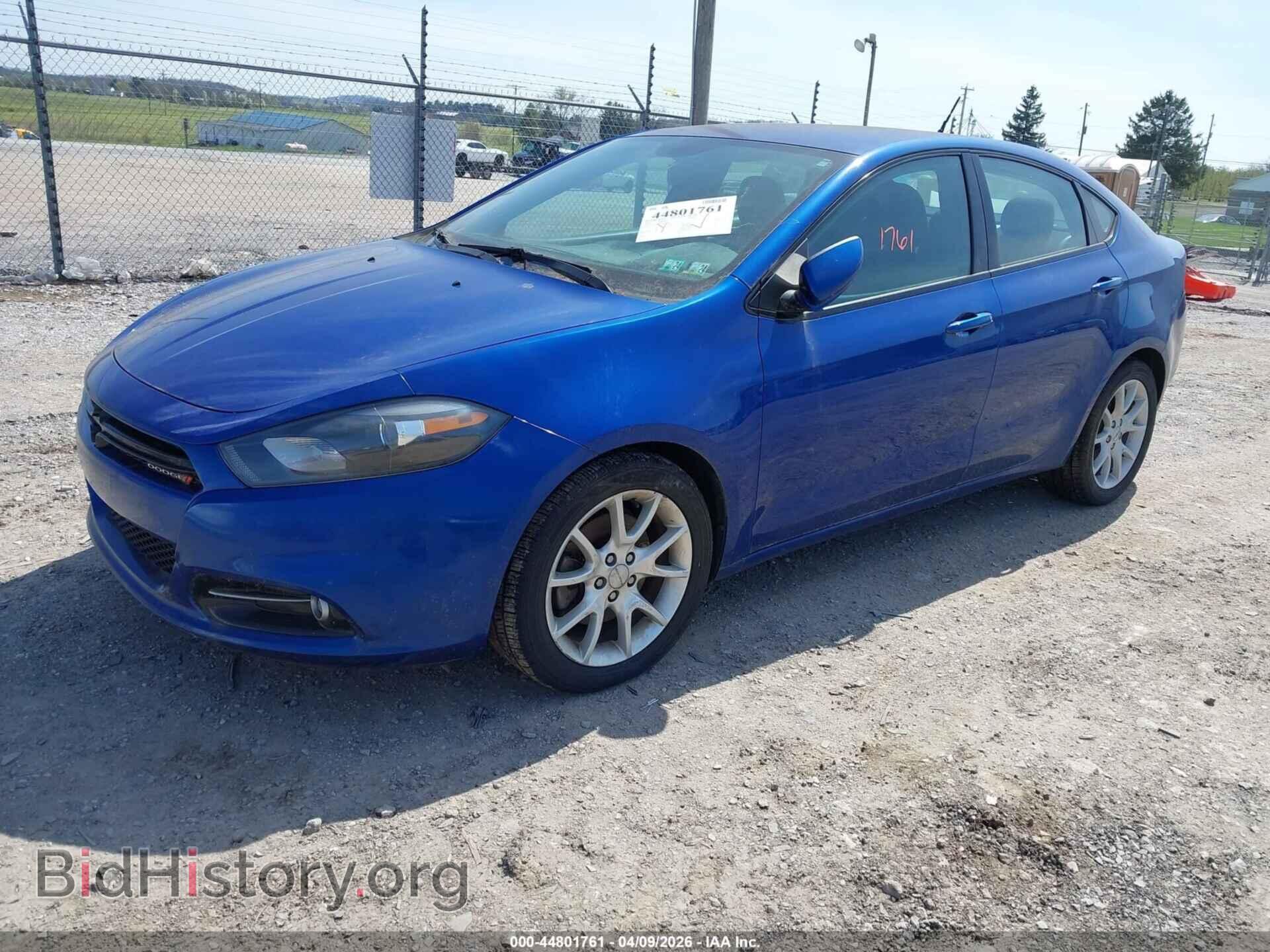 2013 DODGE DART - VIN: 1C3CDFBA4DD289302 - Фото 2