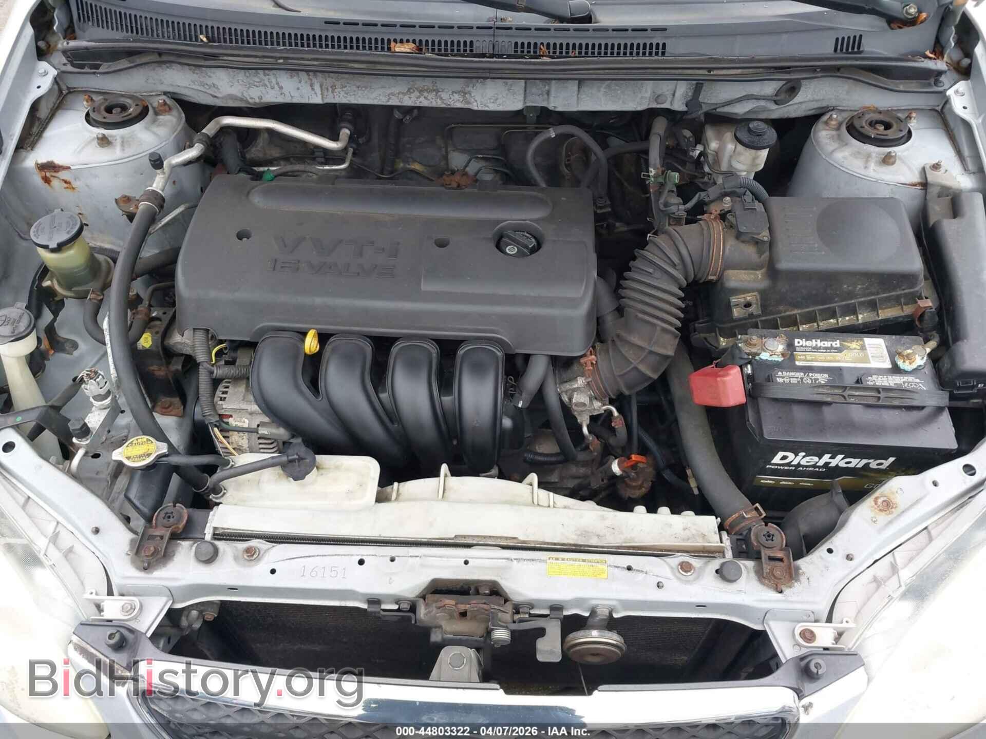 2005 TOYOTA COROLLA - VIN: 2T1BR32E95C427103 - Фото 10