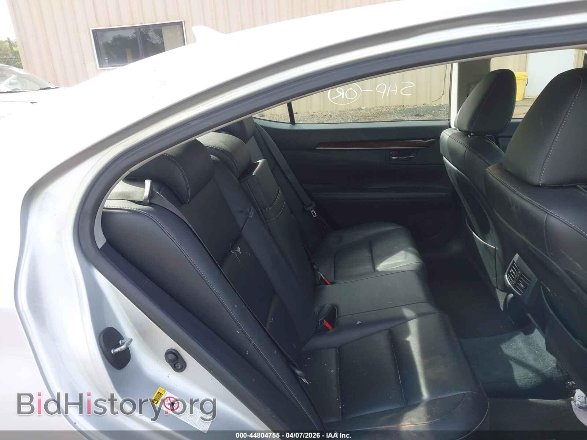 2013 LEXUS ES 350 - VIN: JTHBK1GG0D2051812 - Фото 8