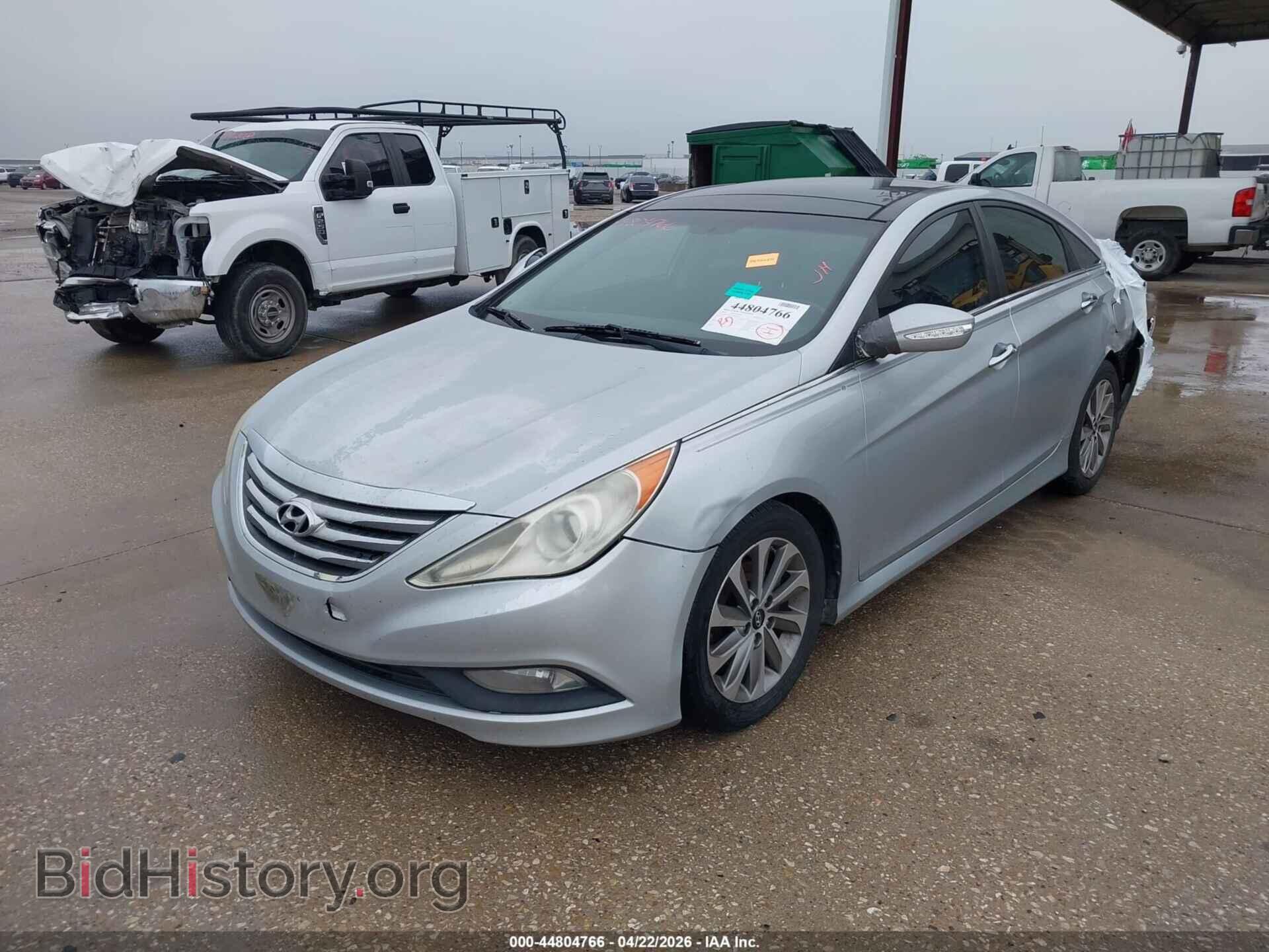 2014 HYUNDAI SONATA - VIN: 5NPEC4AC9EH840396 - Фото 2