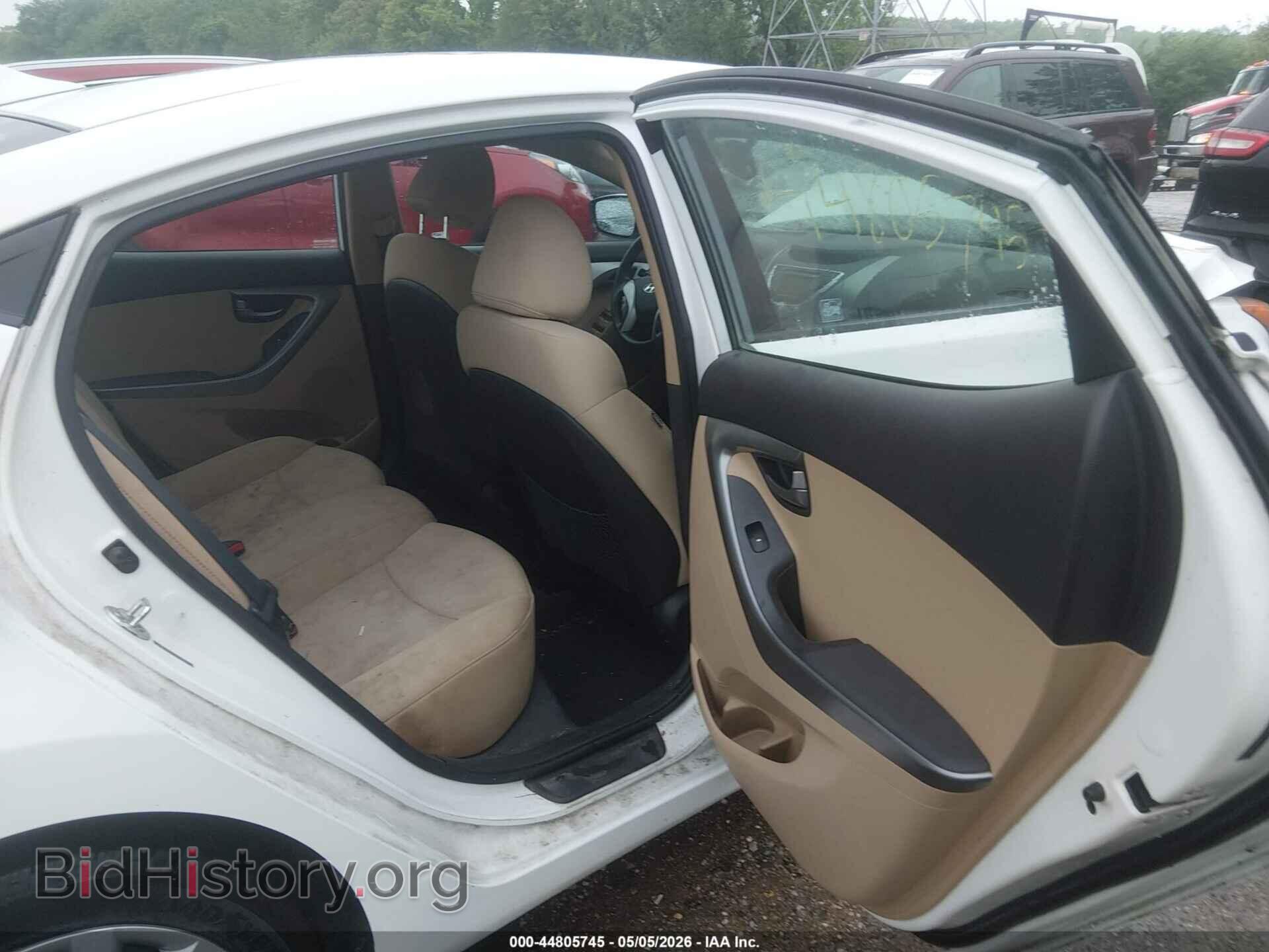 2012 HYUNDAI ELANTRA - VIN: 5NPDH4AE5CH140905 - Фото 8