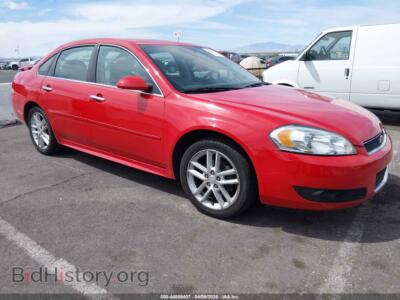 2013 Chevrolet IMPALA LTZ, красный — VIN 2G1WC5E38D1164228, IAAI