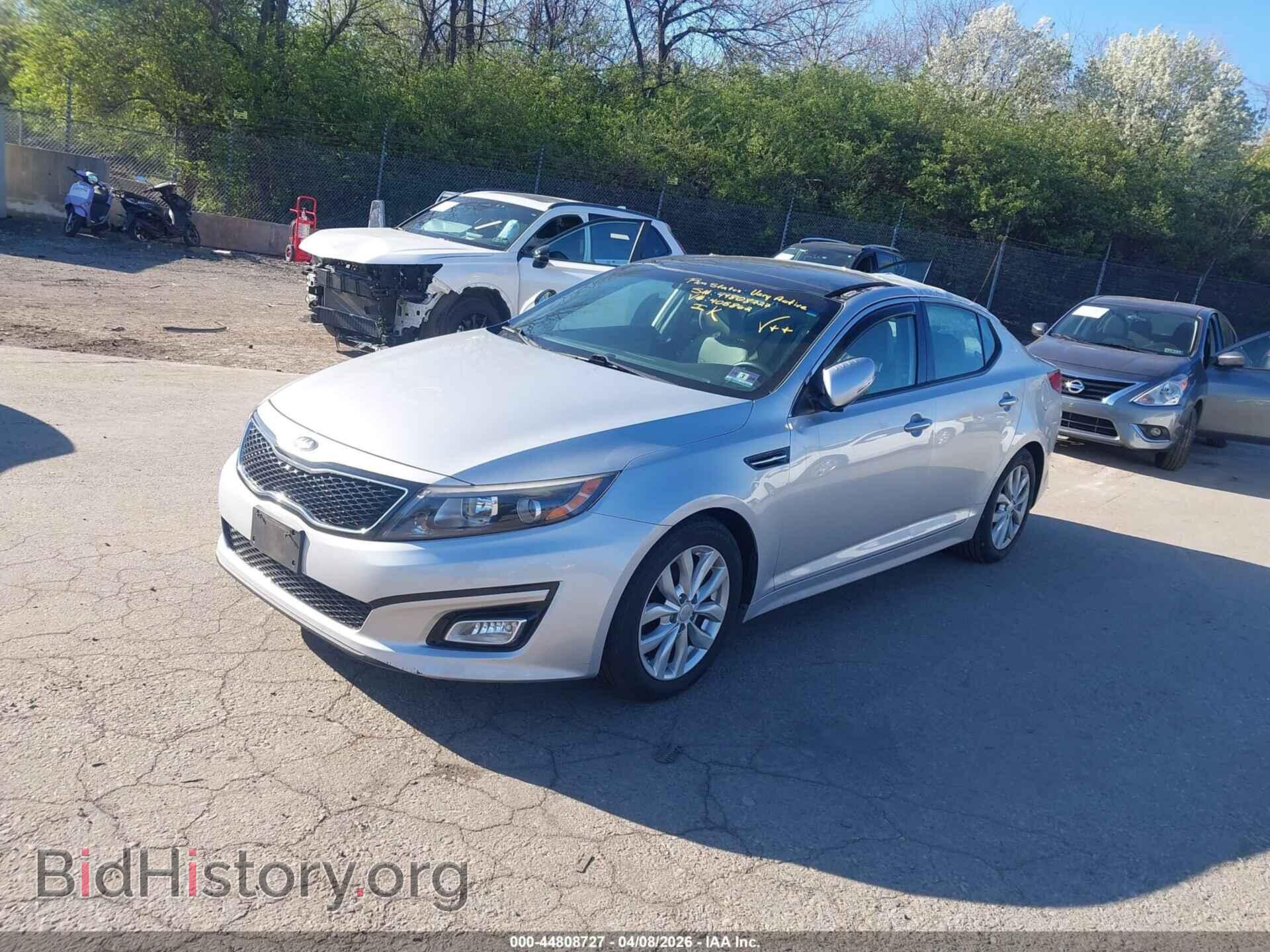 2015 KIA OPTIMA - VIN: 5XXGN4A73FG405862 - Фото 2