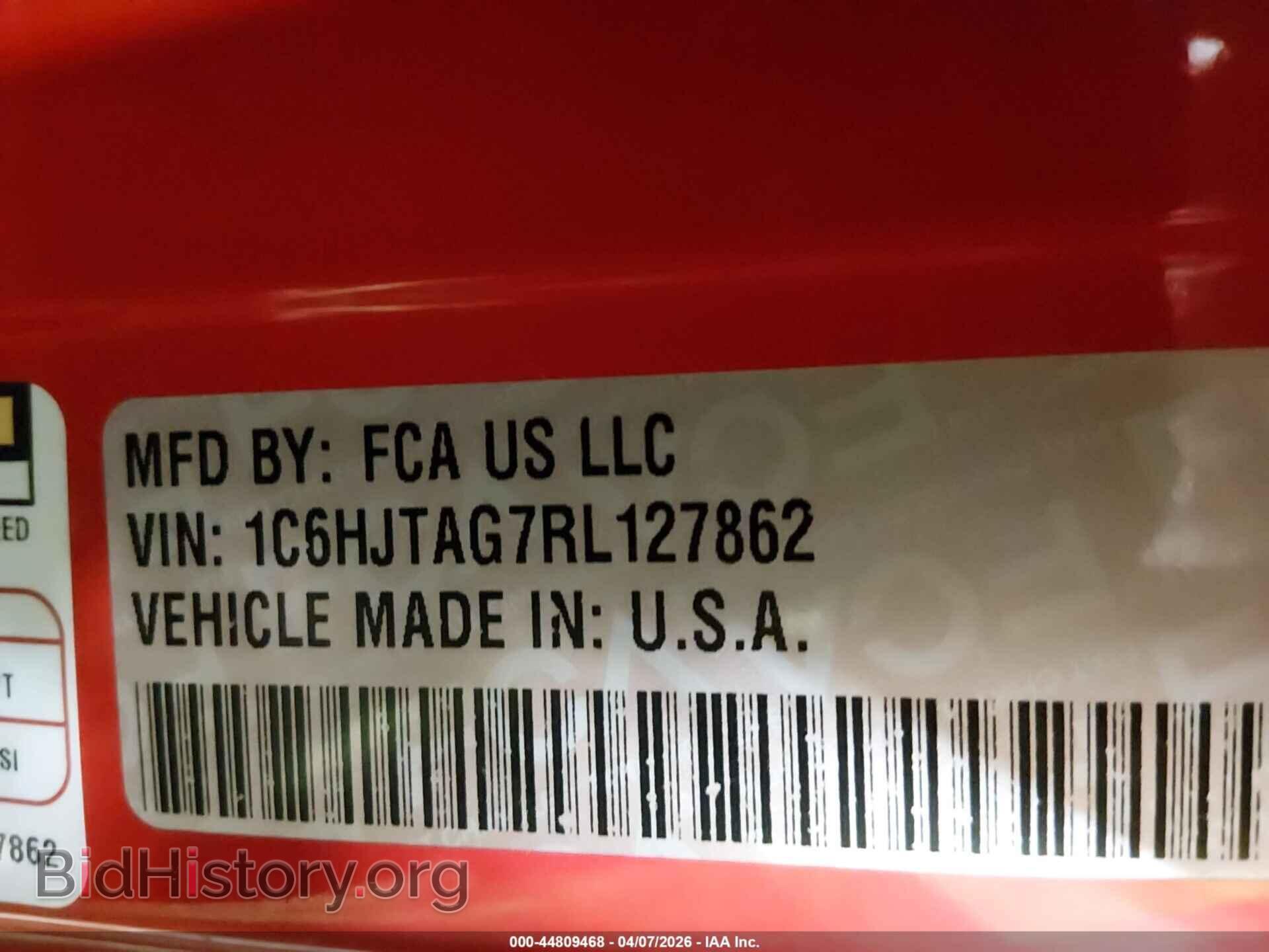 2024 JEEP GLADIATOR - VIN: 1C6HJTAG7RL127862 - Фото 9