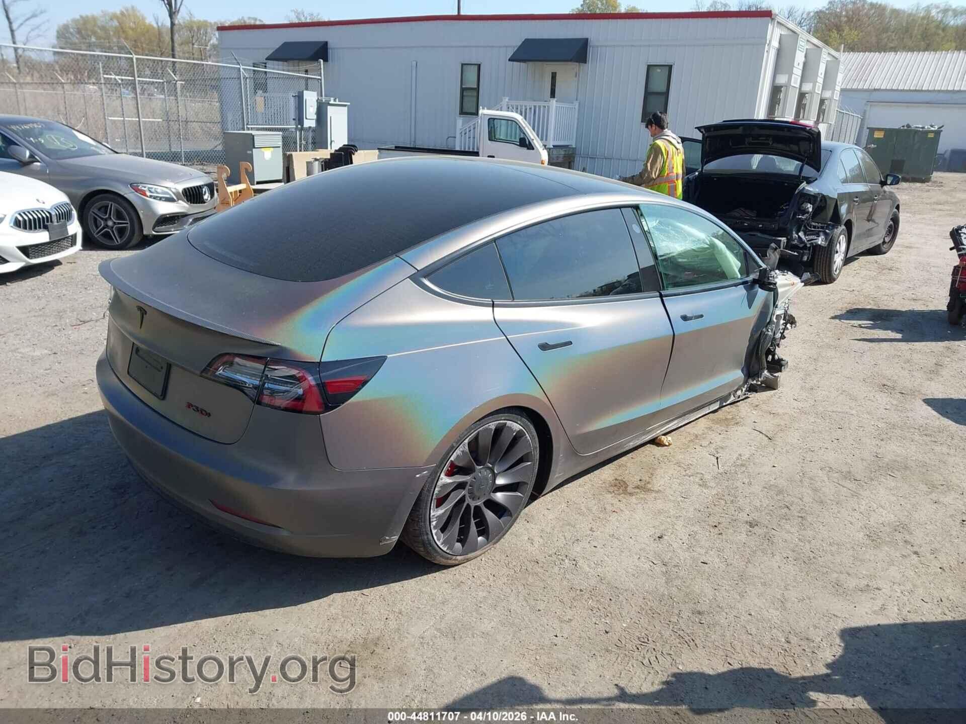 2021 TESLA MODEL 3 - VIN: 5YJ3E1EC1MF064143 - Фото 4