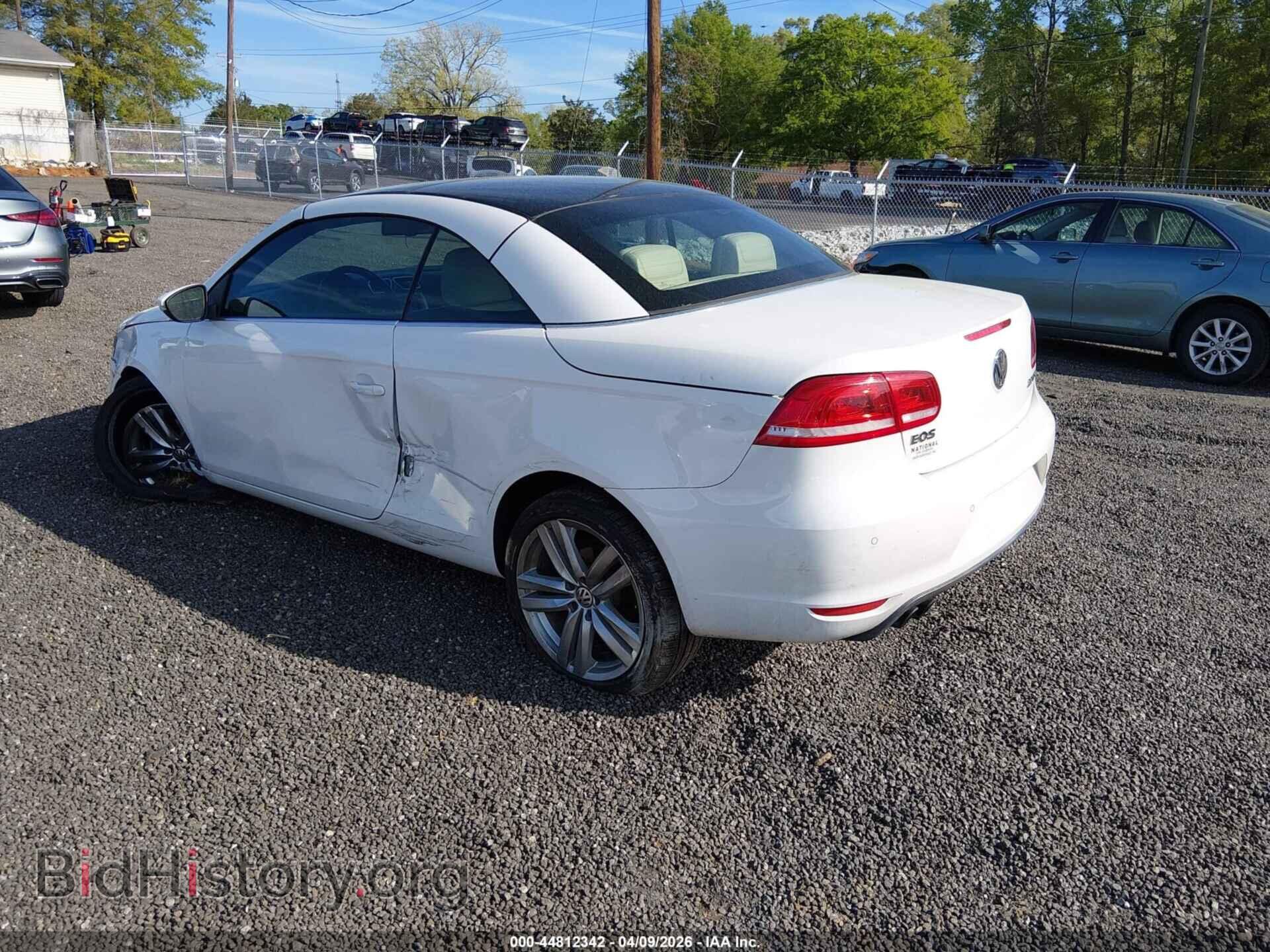2012 VOLKSWAGEN EOS - VIN: WVWFW7AH1CV008623 - Фото 3