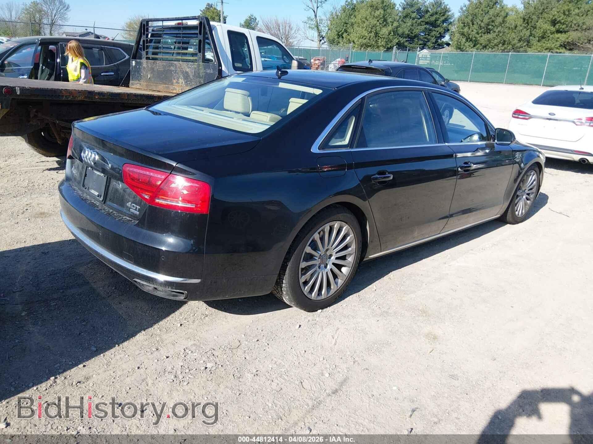 2013 AUDI A8 L - VIN: WAUR2AFD5DN020770 - Фото 4