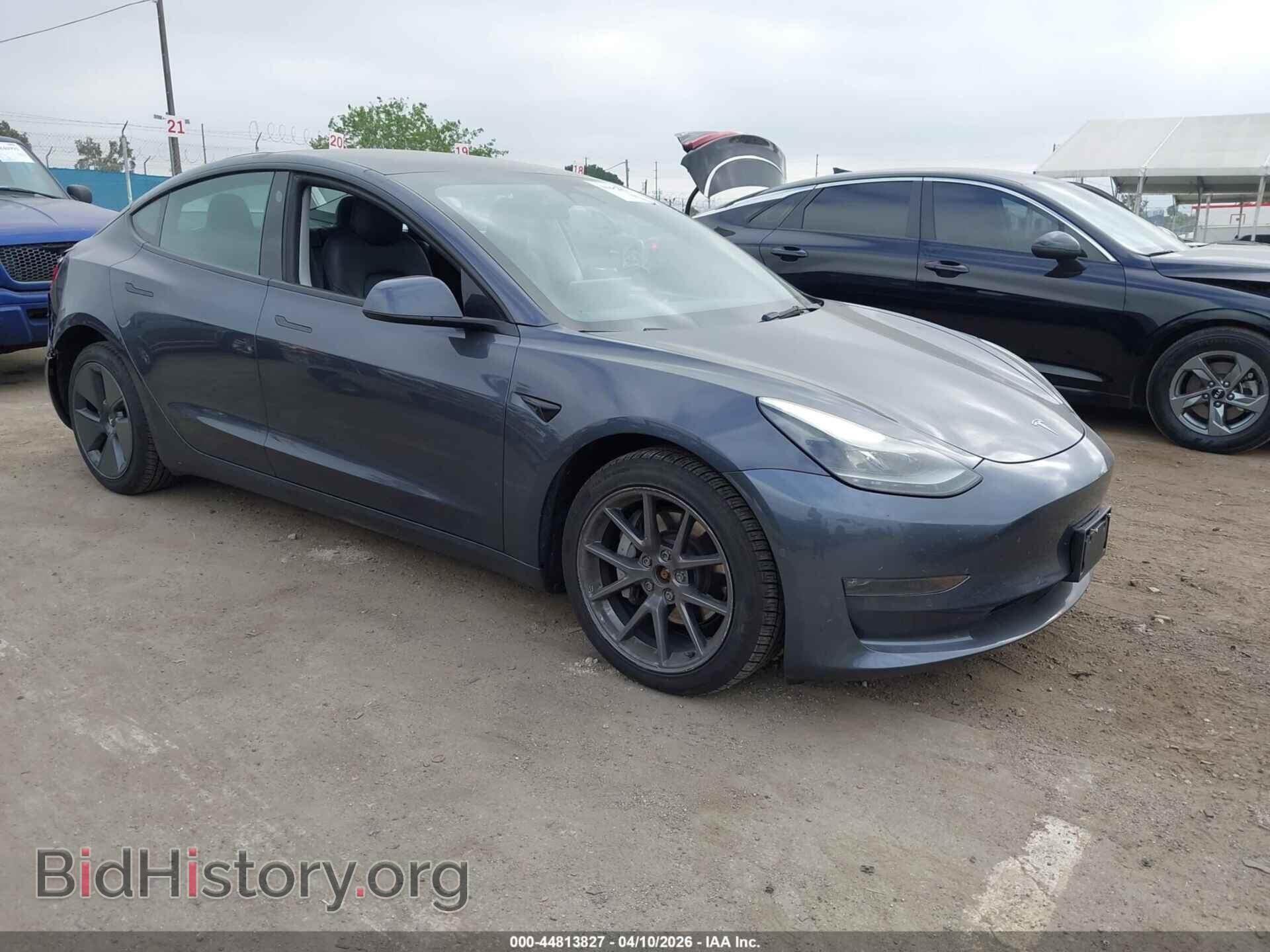 Photo 5YJ3E1EB1NF331936 - TESLA MODEL 3 2022