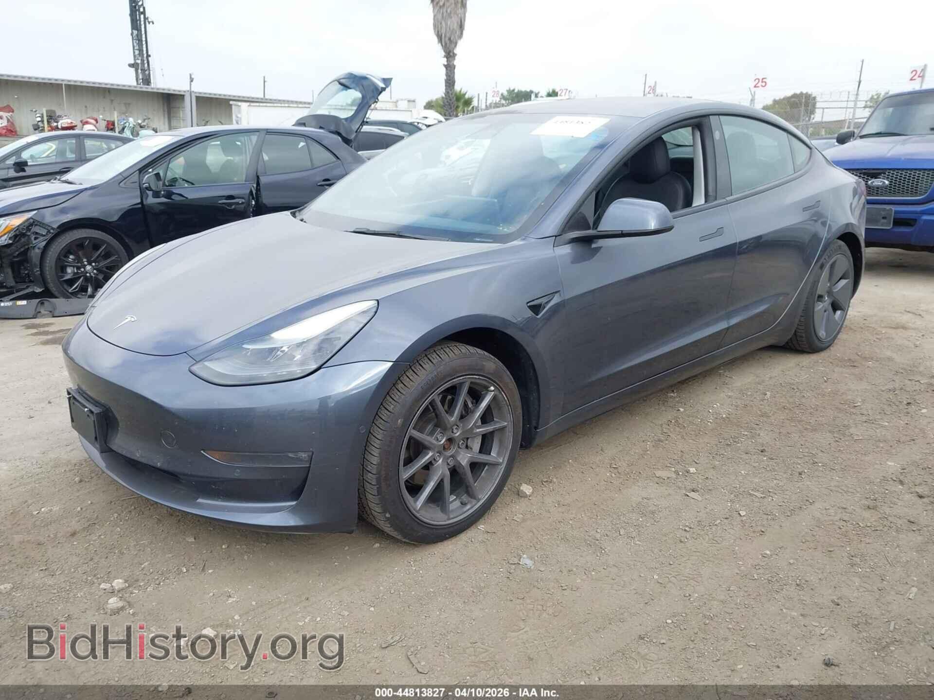 2022 TESLA MODEL 3 - VIN: 5YJ3E1EB1NF331936 - Фото 2