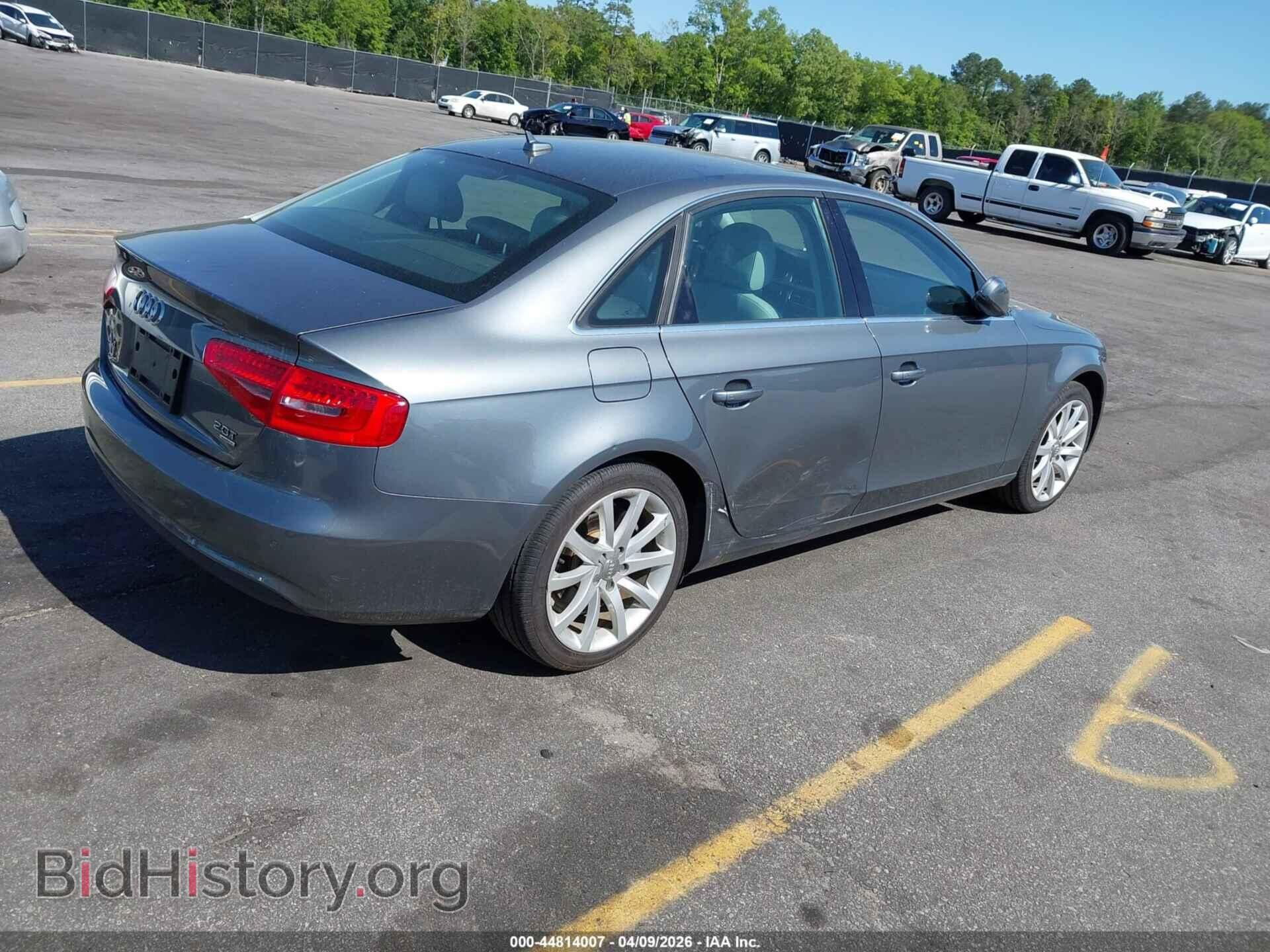 2013 AUDI A4 - VIN: WAUFFAFL7DN037715 - Фото 4