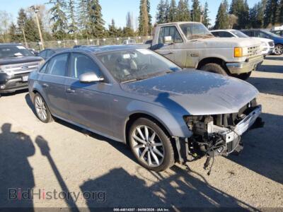 2016 Audi A4 2.0T Premium, silver — VIN WAUFFAFLXGN004602, IAAI