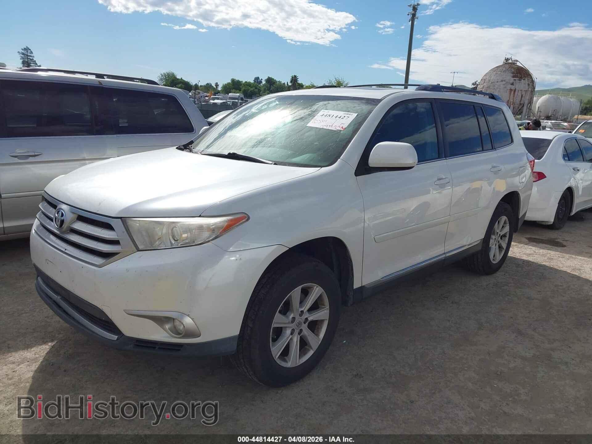 2012 TOYOTA HIGHLANDER - VIN: 5TDBK3EH0CS098824 - Фото 2
