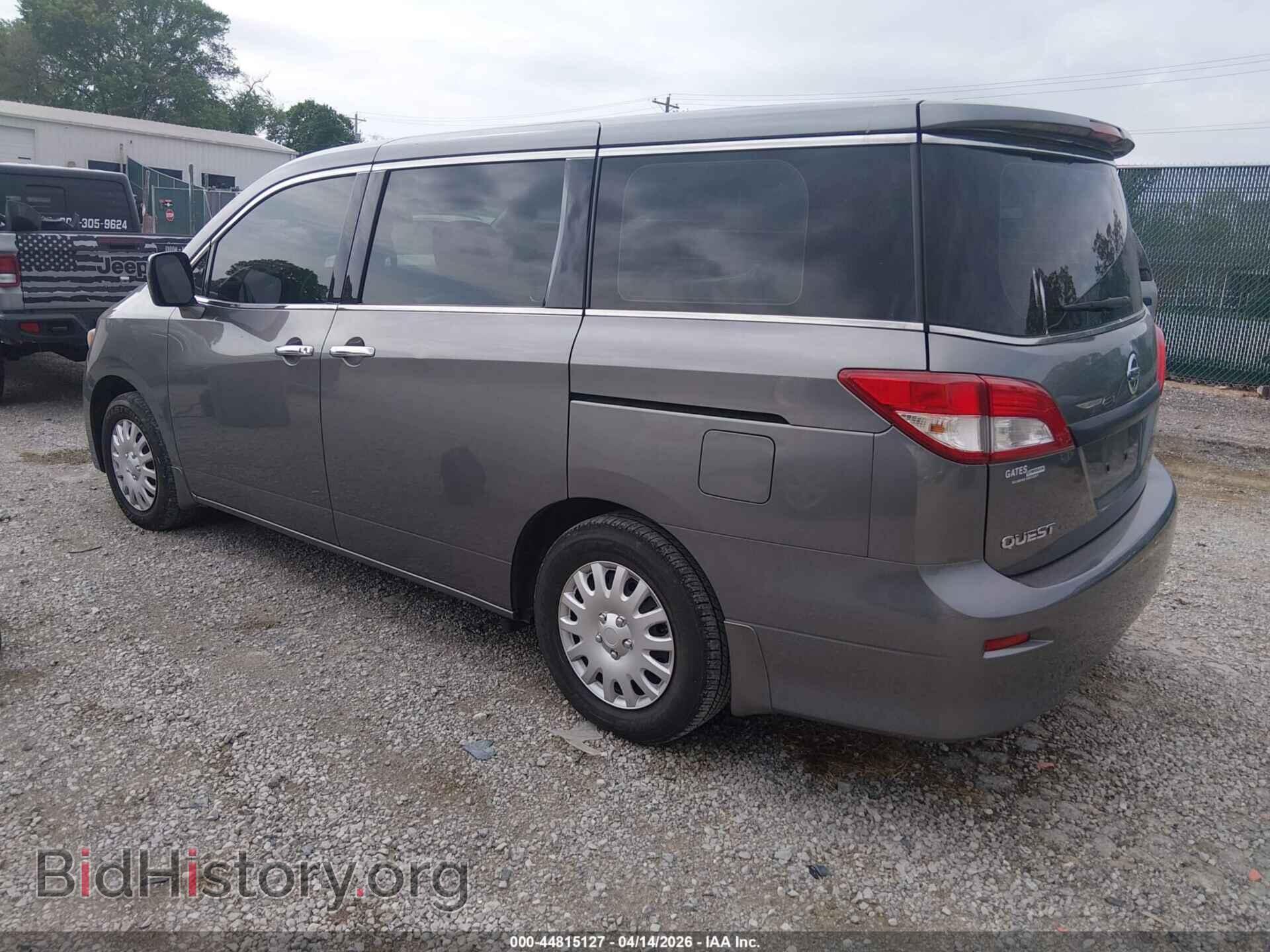 2014 NISSAN QUEST - VIN: JN8AE2KPXE9105065 - Фото 3