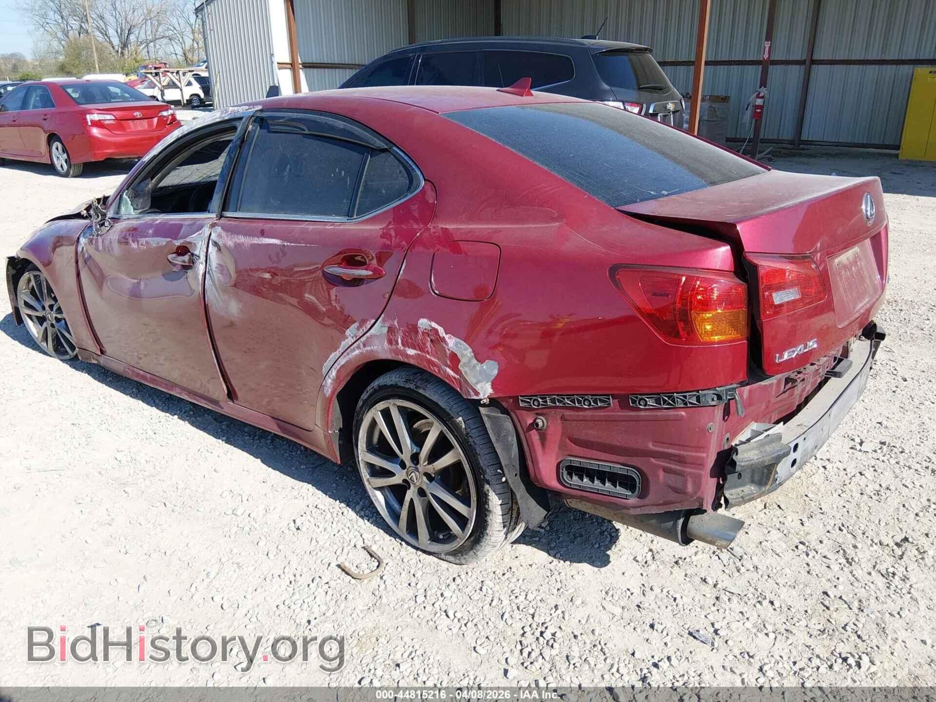 2008 LEXUS IS 250 - VIN: JTHBK262785069000 - Фото 3
