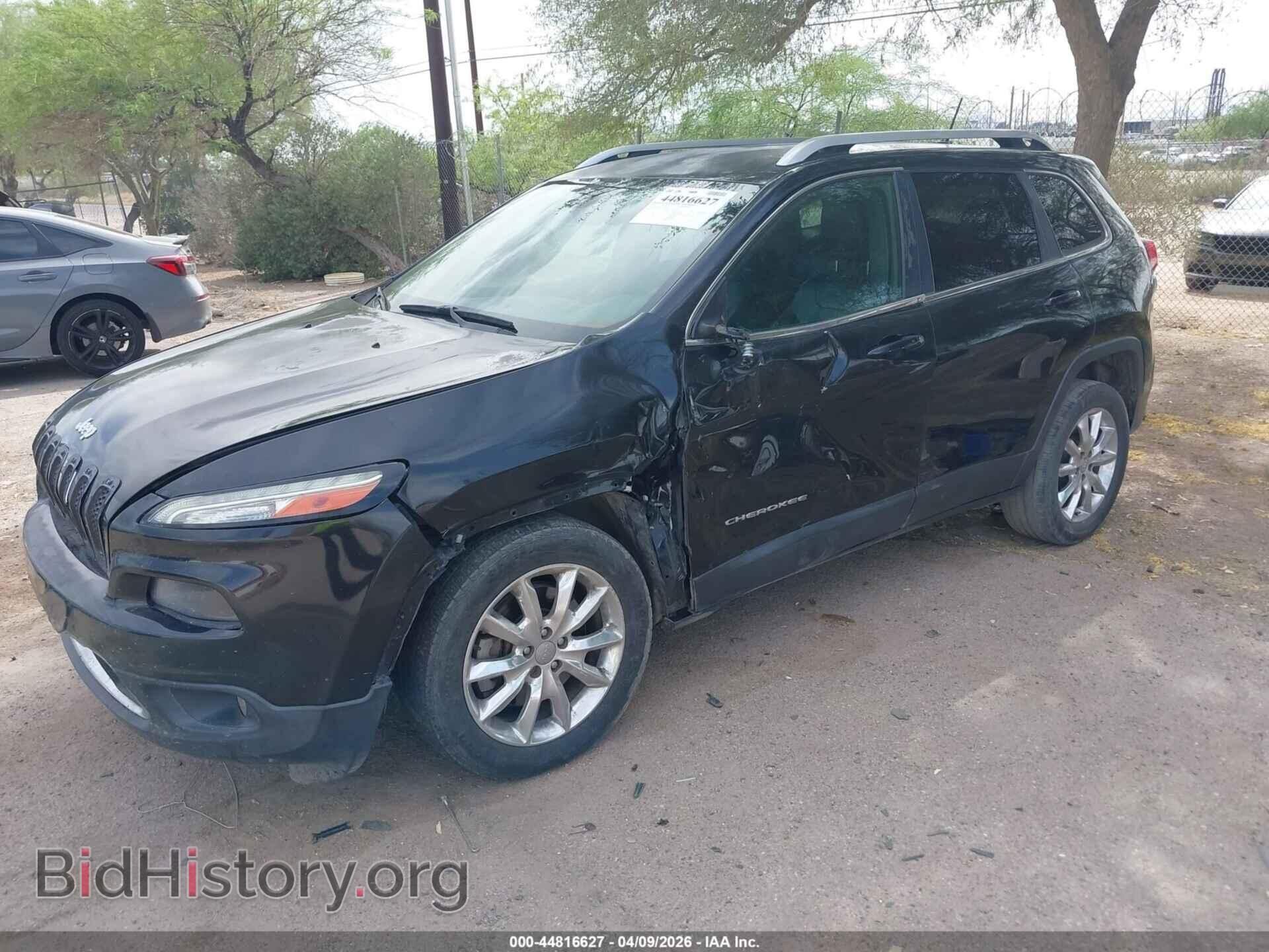 2014 JEEP CHEROKEE - VIN: 1C4PJLDS8EW292798 - Фото 2