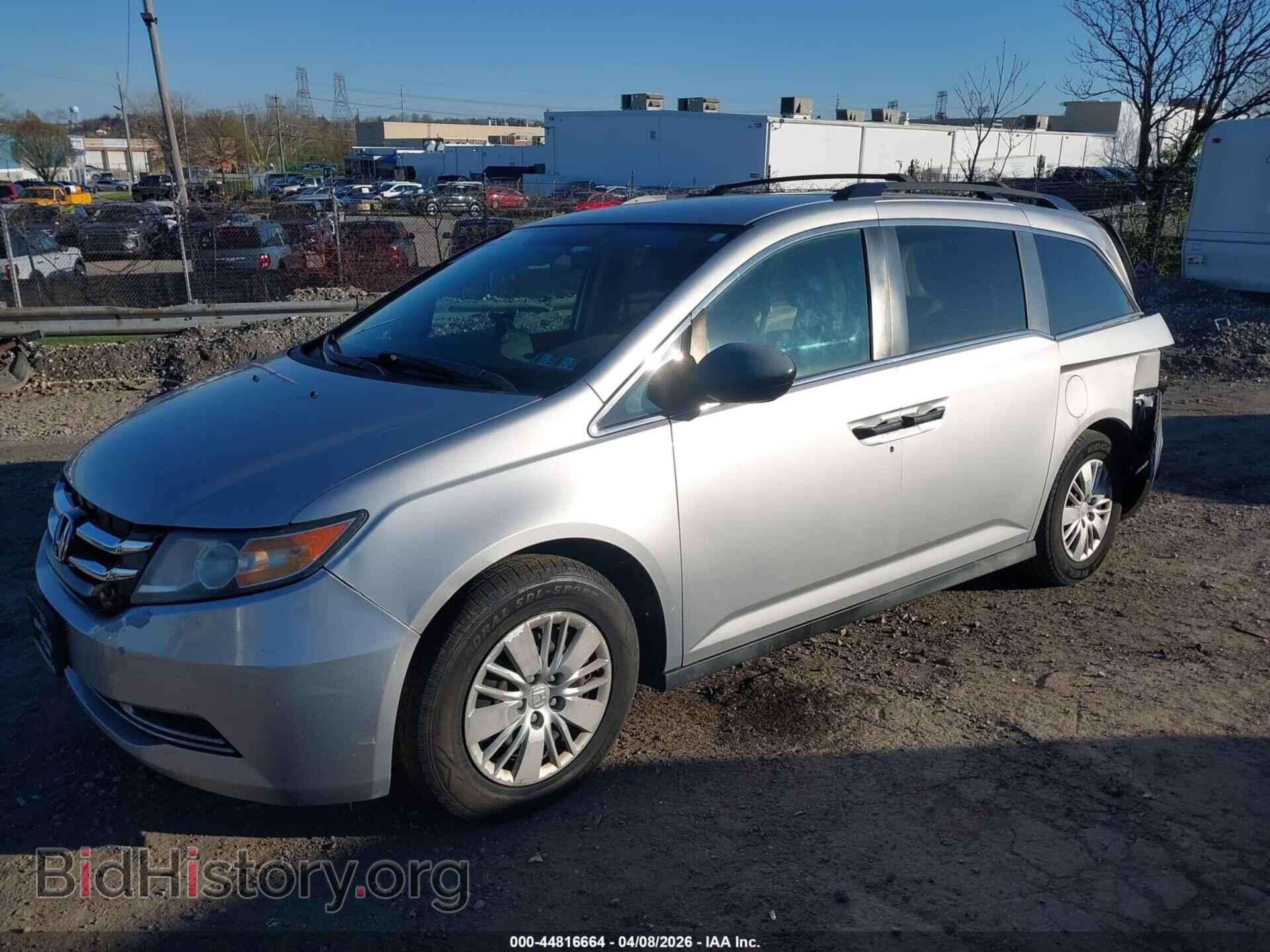 2014 HONDA ODYSSEY - VIN: 5FNRL5H29EB045982 - Фото 2