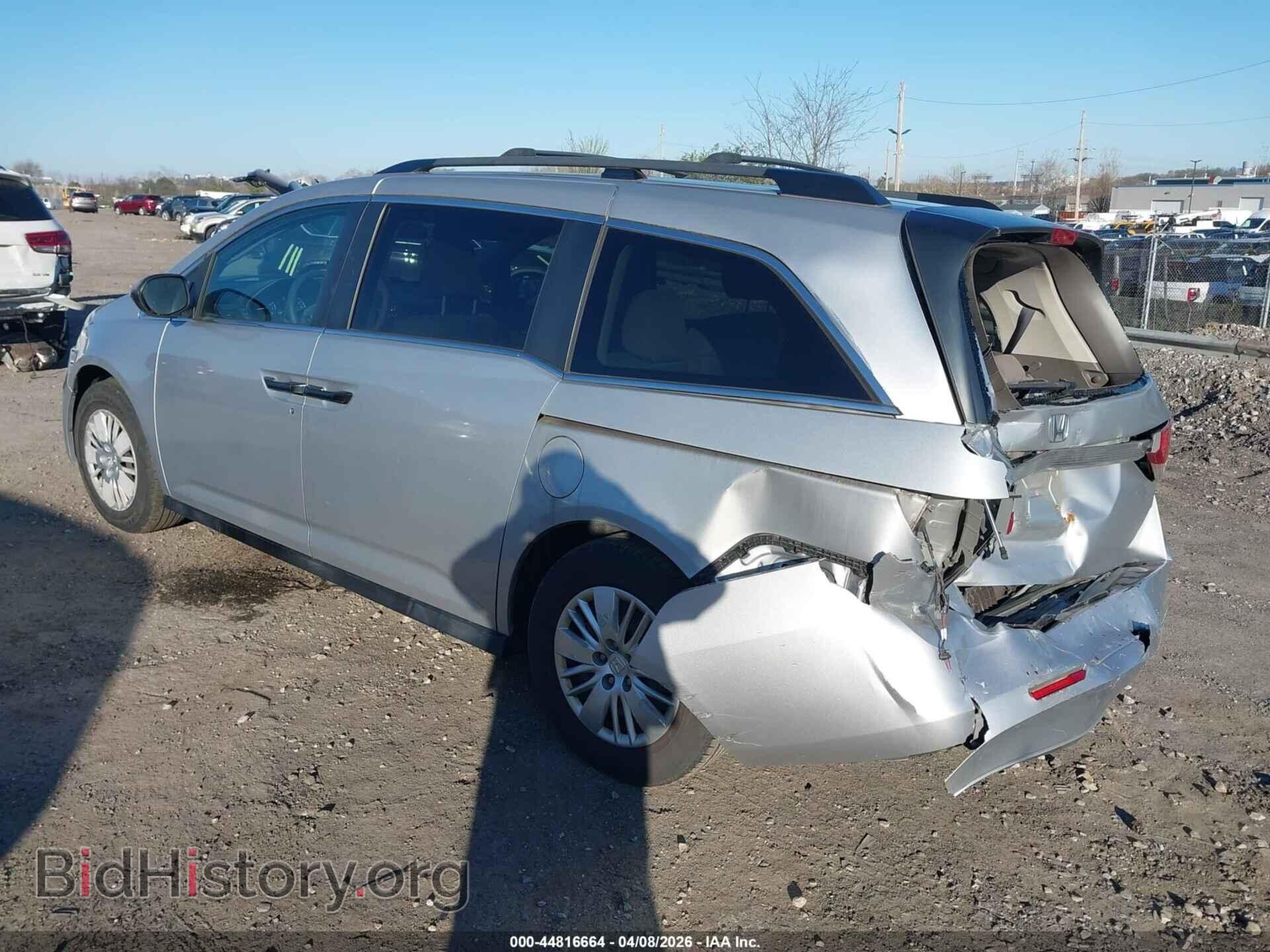 2014 HONDA ODYSSEY - VIN: 5FNRL5H29EB045982 - Фото 3
